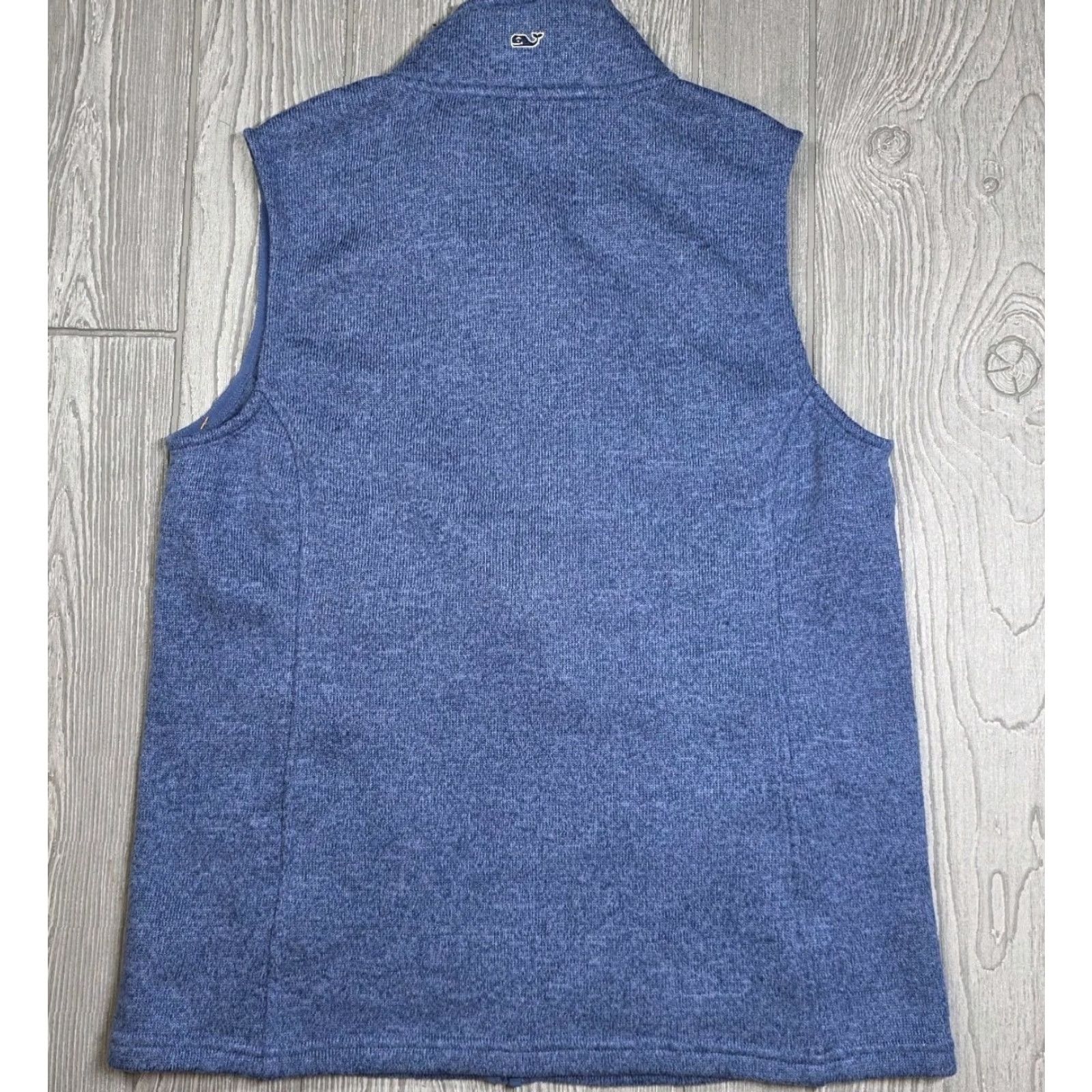 Vineyard Vines Vineyard Vines Vest Women's Medium Blue Fleece Full Zip Outdoor Casual Preppy Vest Size M / US 6-8 / IT 42-44 - 7 Thumbnail