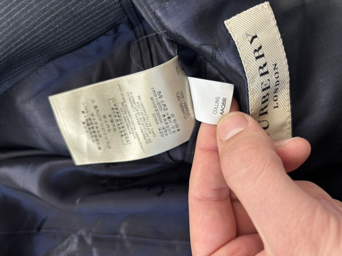 Burberry Burberry Stripe Wool Suit Size 54L - 13 Thumbnail