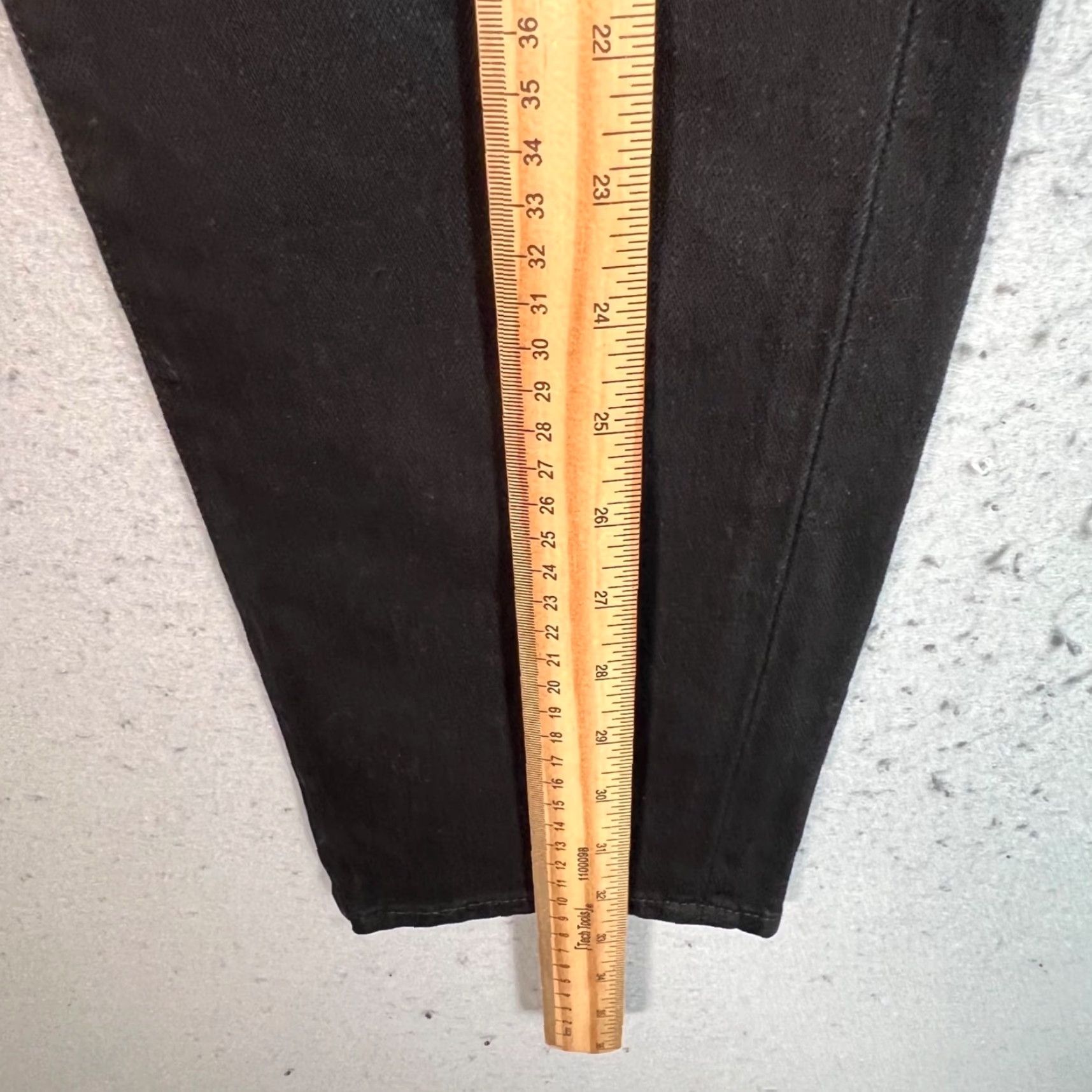 J Brand J Brand Skinny Jeans Womens Black Size 26 Cotton Blend Denim Made In USA Size 26" / US 2 / IT 38 - 7 Thumbnail