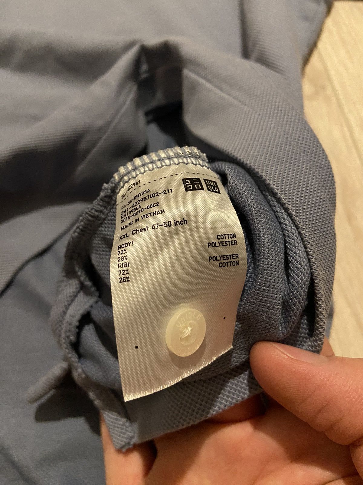 Uniqlo Uniqlo basic polo tee Size US XXL / EU 58 / 5 - 4 Thumbnail