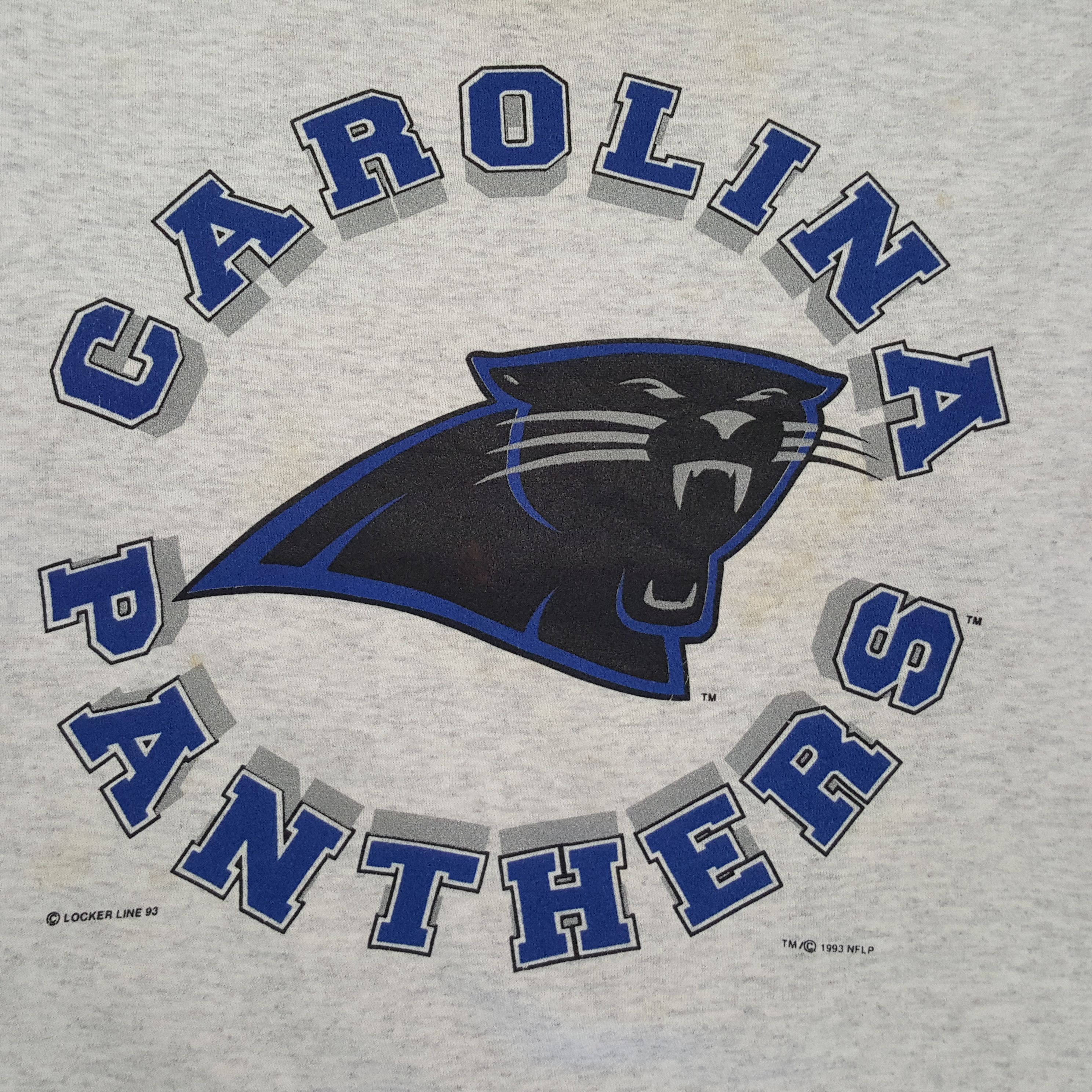 NFL × Vintage Vintage Carolina Panthers American Football Team Sweatshirt Size US M / EU 48-50 / 2 - 2 Thumbnail