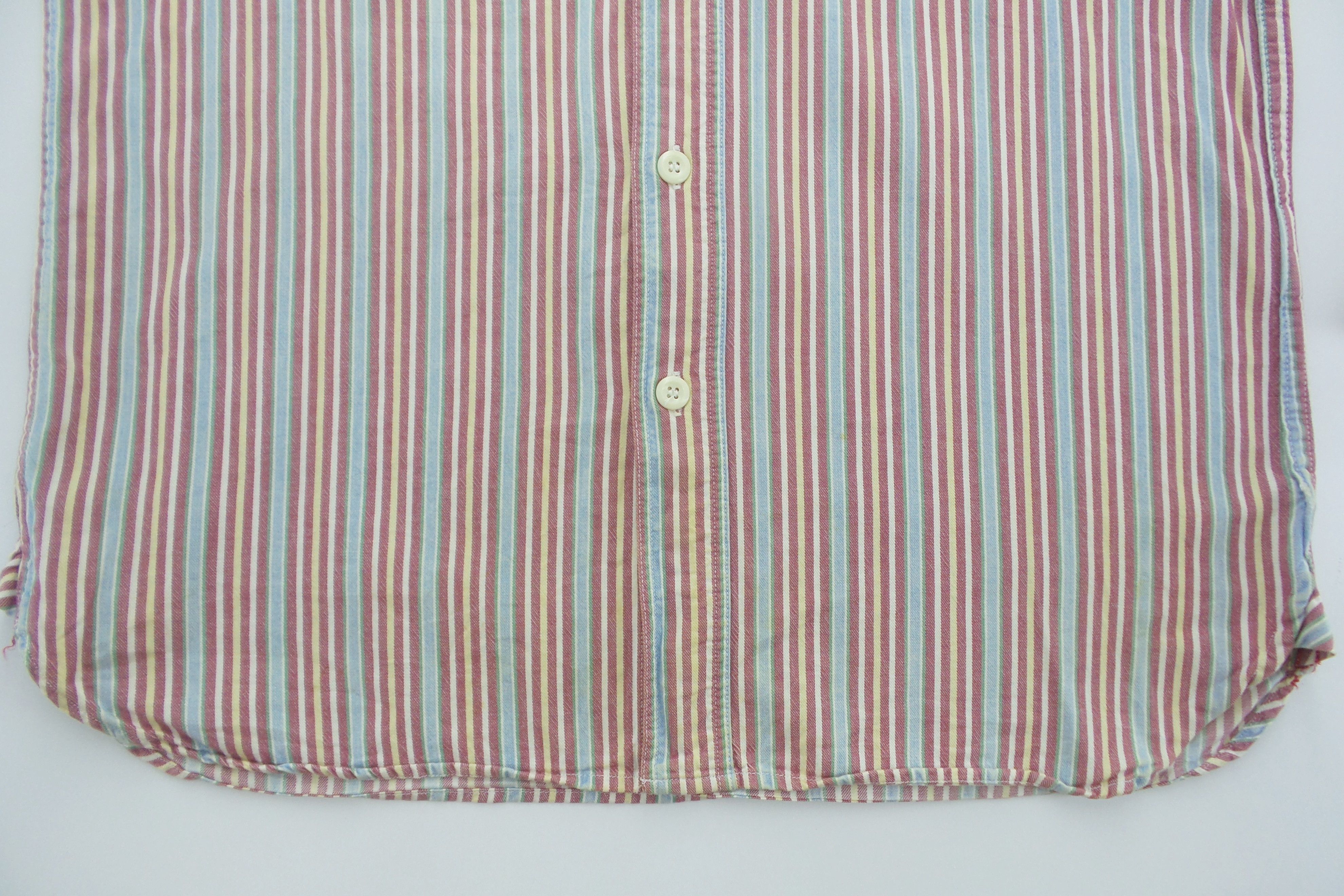 Sugar Cane Sugar Cane Double Pockets Stripes Shirts Size US M / EU 48-50 / 2 - 7 Thumbnail