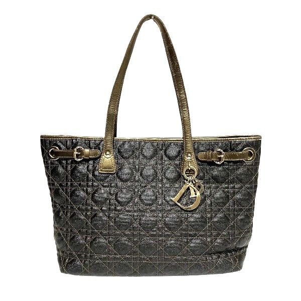 Dior Dior Panarea Canvas Leather Tote Bag Textile Tote Bag 01-RU-0160 DUTY FREE for USA
