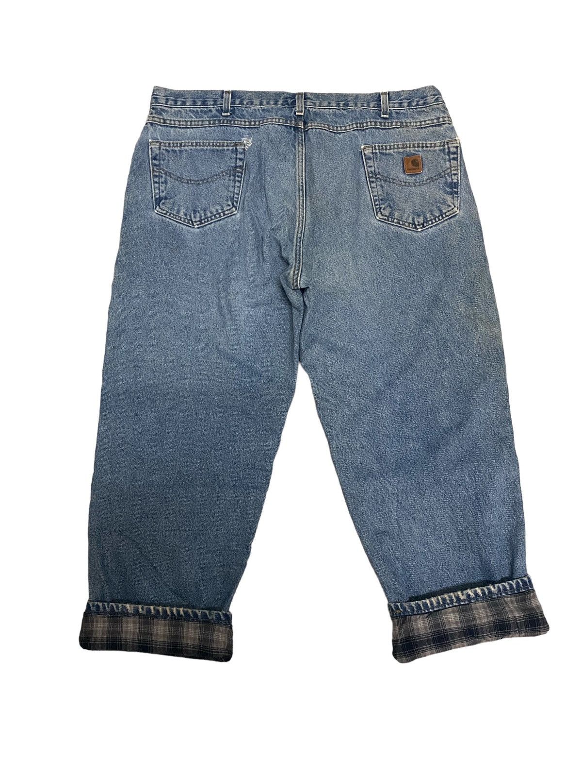 Carhartt × Vintage Offer‼️Vintage Carhartt Distress Denim Jeans Size US 40 / EU 56 - 1 Thumbnail