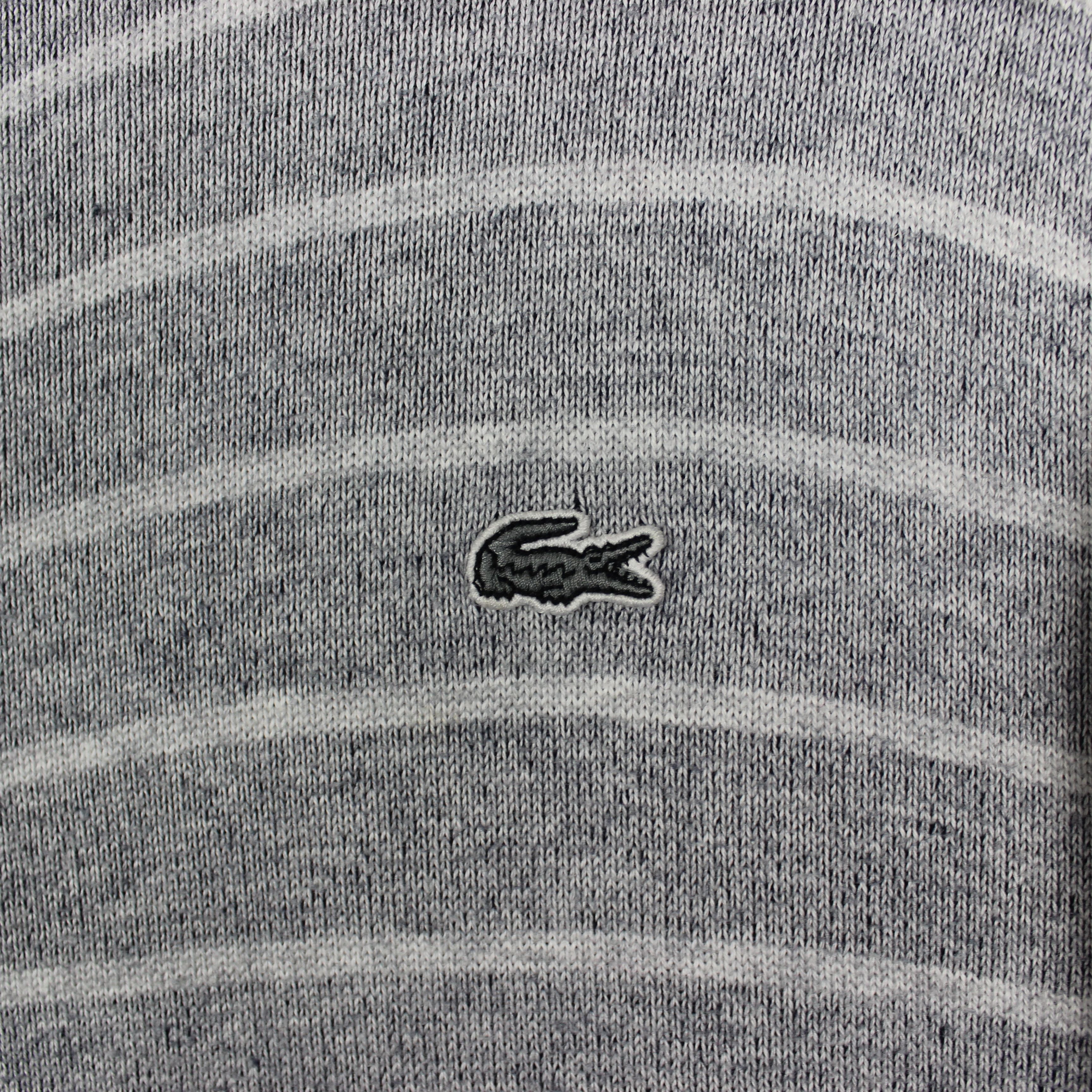 Lacoste Lacoste sweater full zip men M gray striped Size US M / EU 48-50 / 2 - 3 Thumbnail