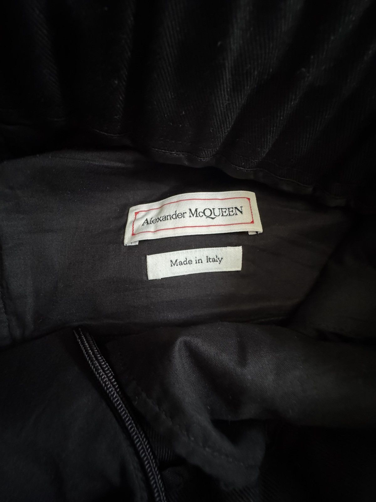 Alexander McQueen Alexander Mqcueen Zip-Detailing Tapered Trousers Size US 40 / EU 56 - 4 Thumbnail