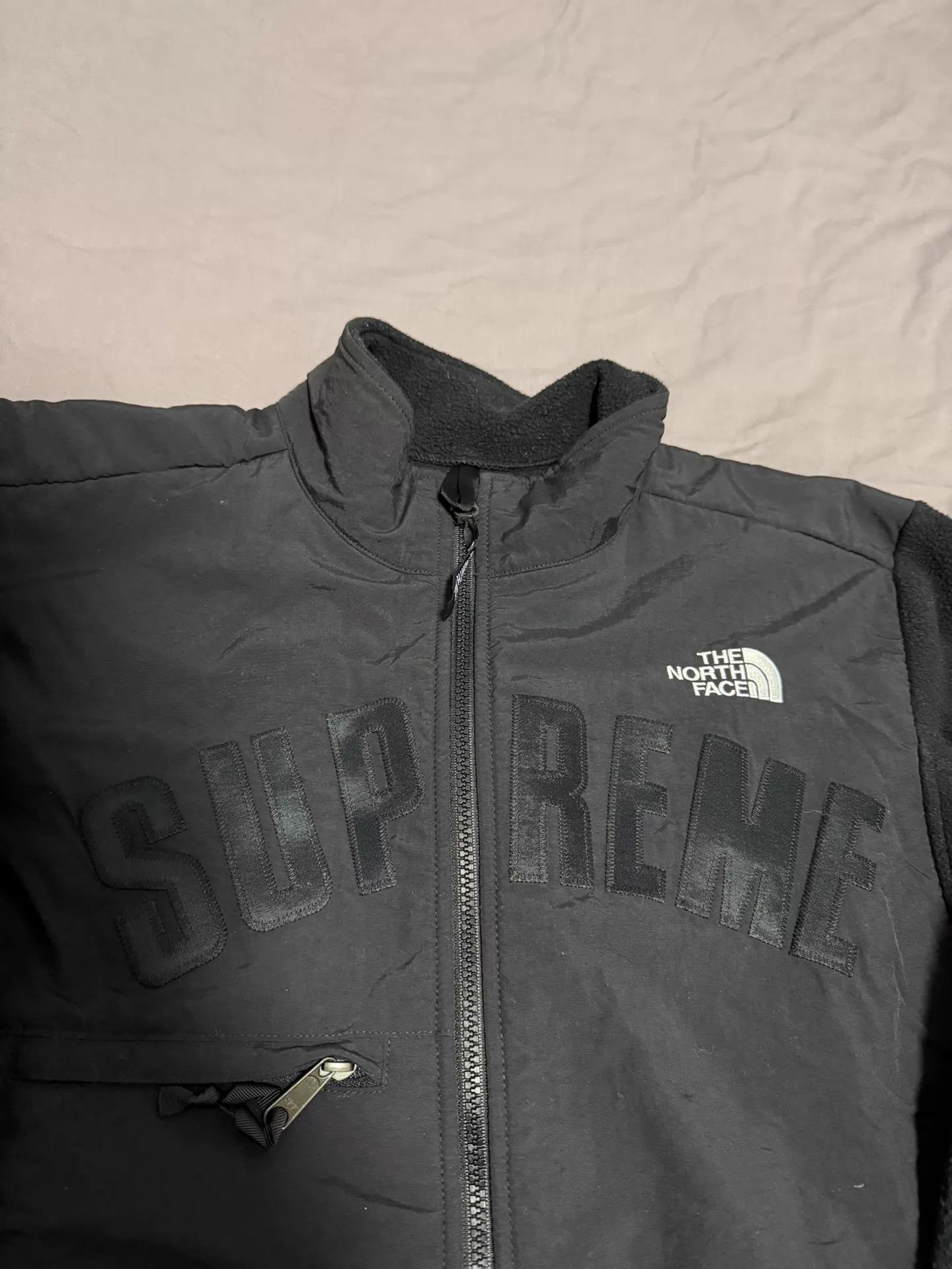The North Face Supreme x The North Face Arc Logo TNF Fleece Jacket Black S Size US S / EU 44-46 / 1 - 3 Thumbnail