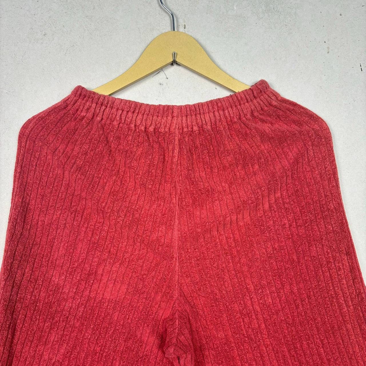 Issey Miyake Issey Miyake I.S. Brown Ribbed Knit Pants Archive 80s Size US 32 / EU 48 - 4 Thumbnail
