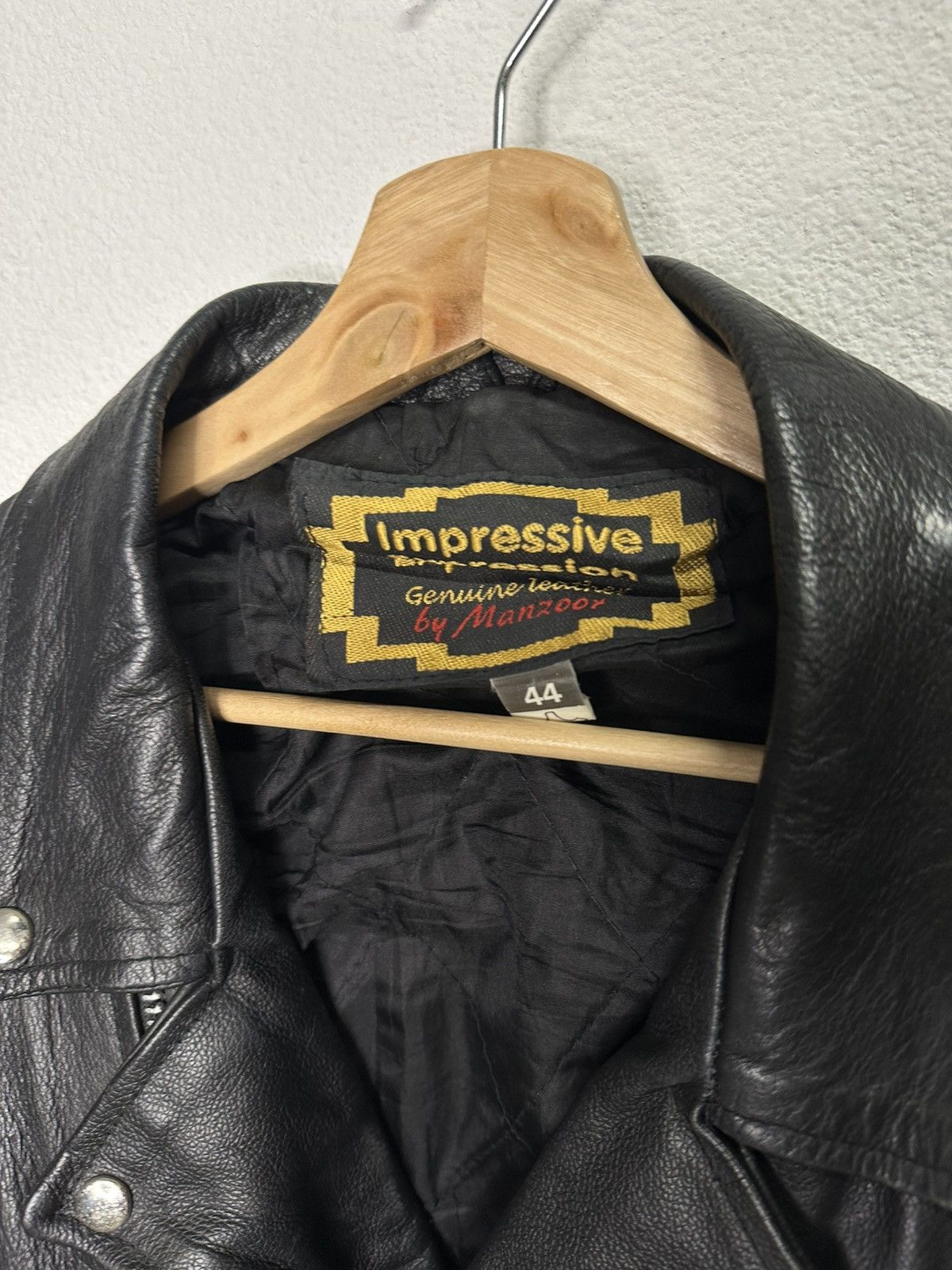 Vintage Vintage Biker Leather Jacket Muilti Zip Leather By Manzoor Size US S / EU 44-46 / 1 - 4 Thumbnail