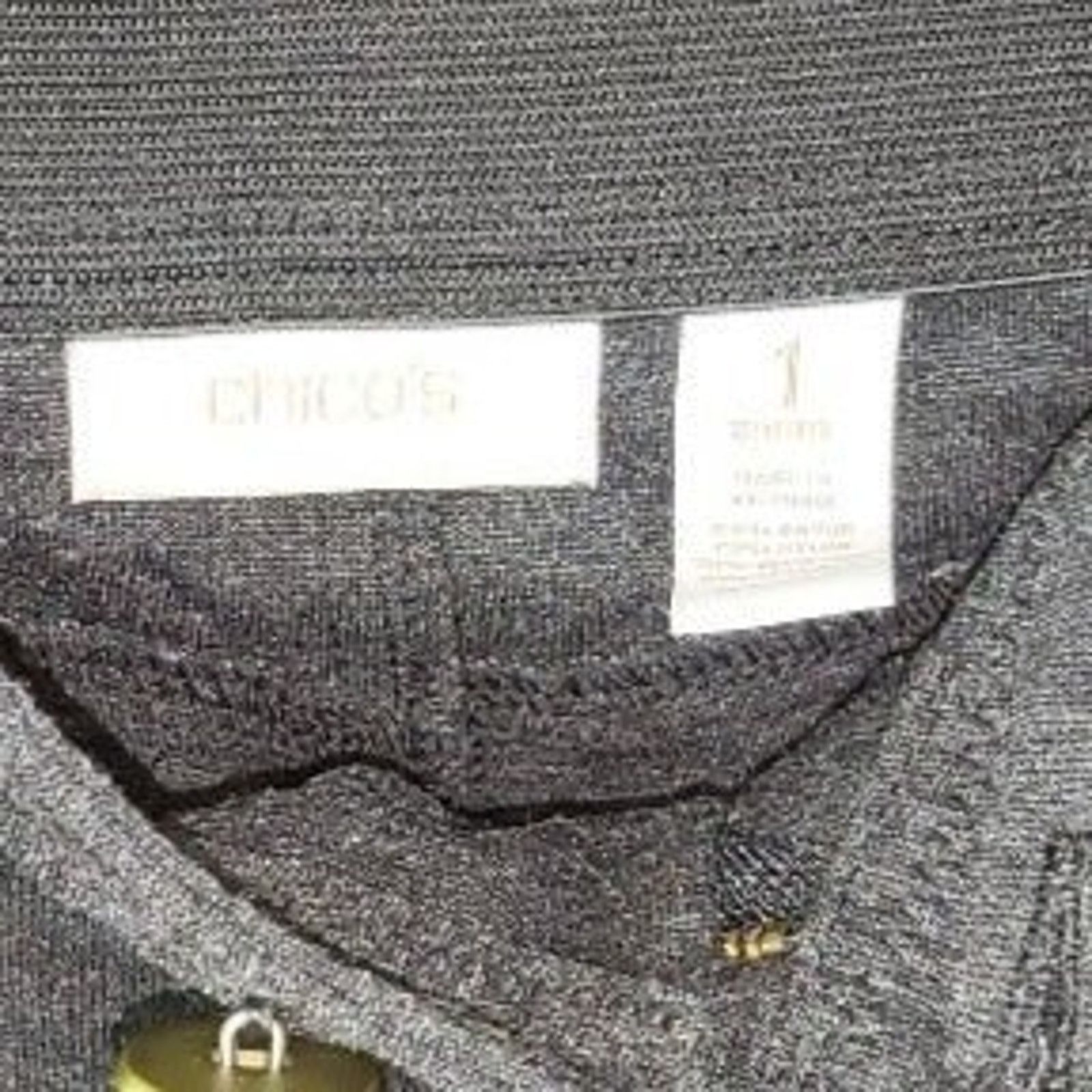 Chicos Chico’s Black Stretch Jeggings Pants Size 1 Medium 8-10 Size 30" / US 8 / IT 44 - 4 Thumbnail