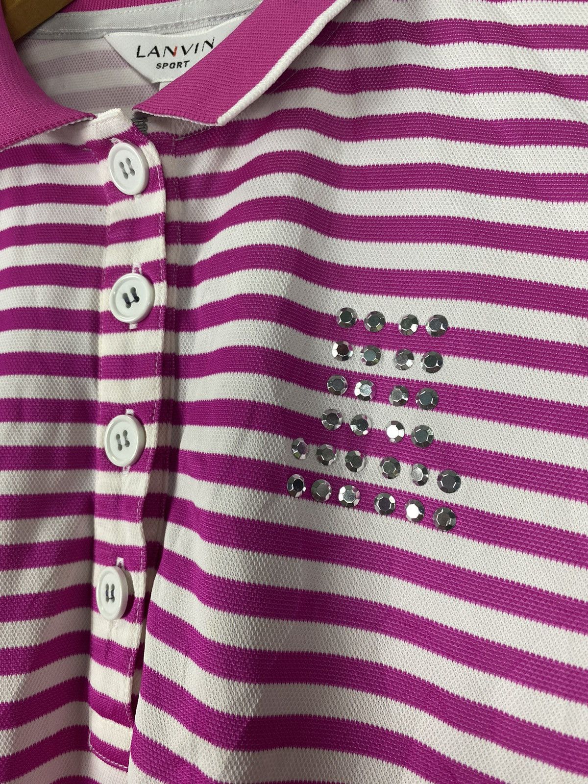 Lanvin Lanvin Sport Stripe Women’s polo Size S / US 4 / IT 40 - 5 Thumbnail