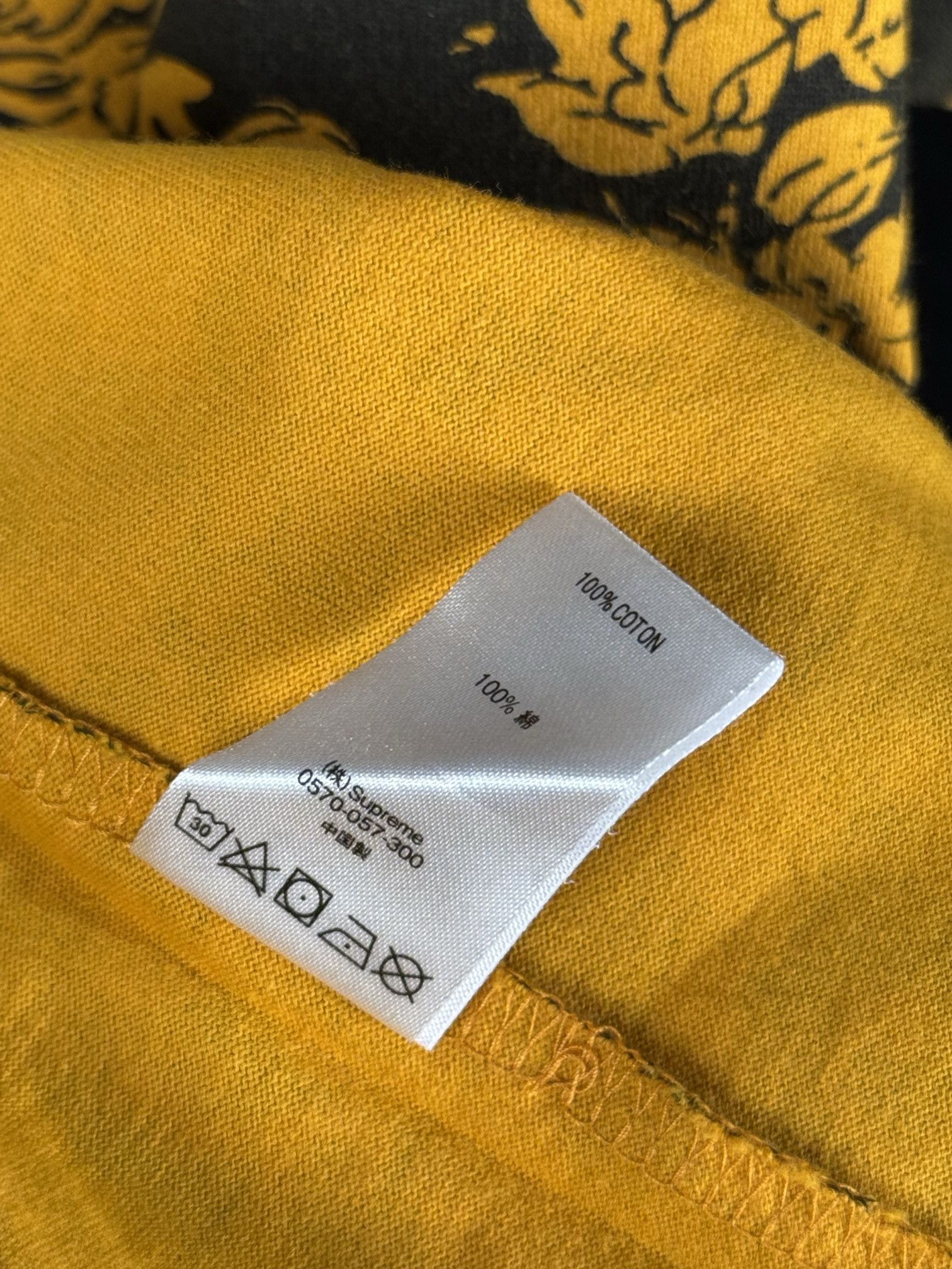 Supreme UNWORN* Supreme Small Box Tee (SS20) Black Floral Size US S / EU 44-46 / 1 - 7 Thumbnail