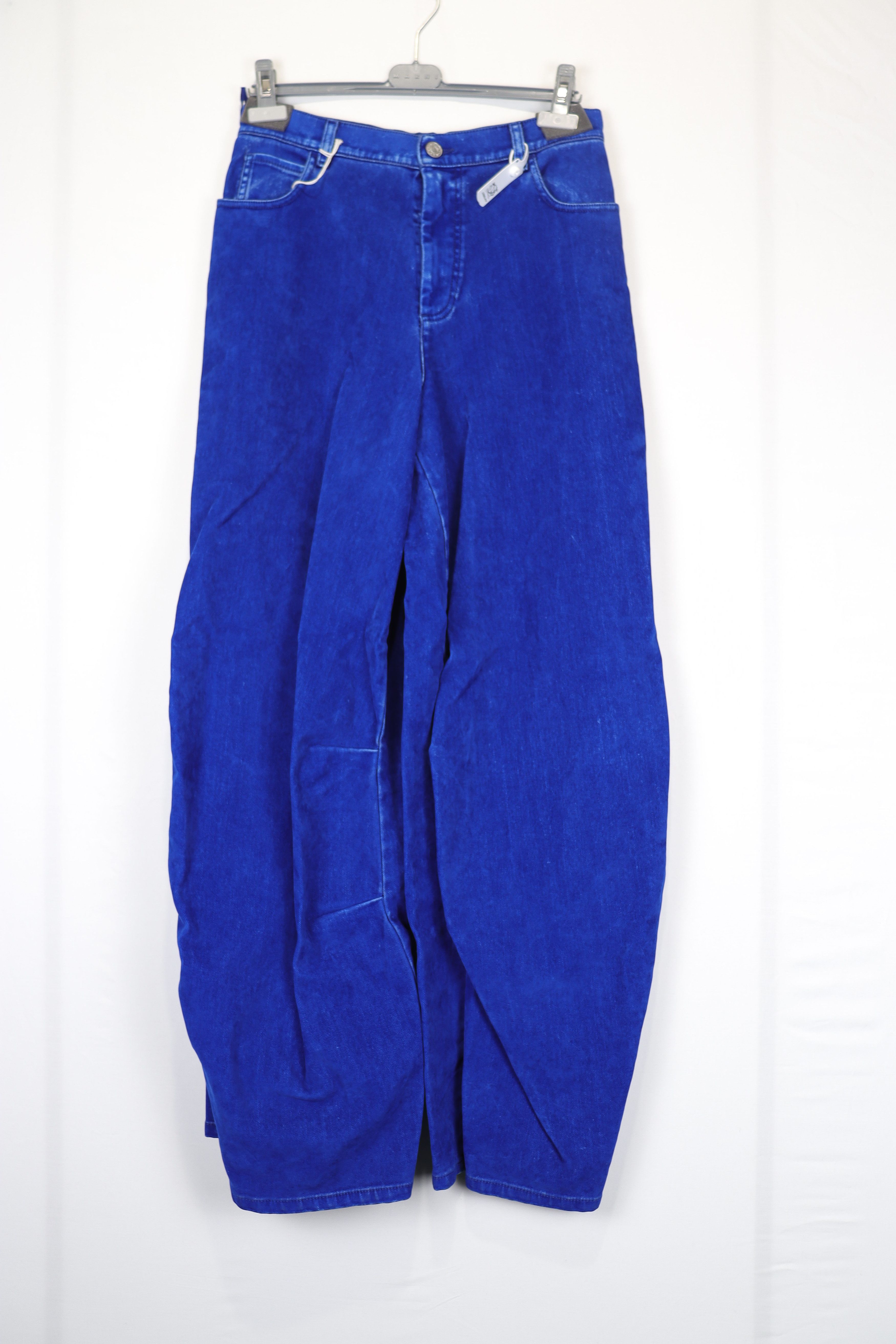 Marni o1rshd11223 Garment Dyed Flock Denim in Blue Size US 31 - 2 Thumbnail