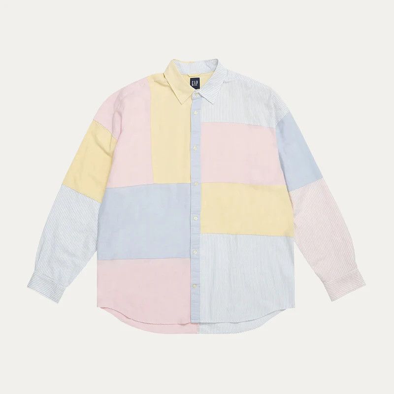 Gap × Palace nwt S(6/7) kids Palace x Gap Drop Shoulder Oxford Shirt Size US S / EU 44-46 / 1 - 1 Thumbnail