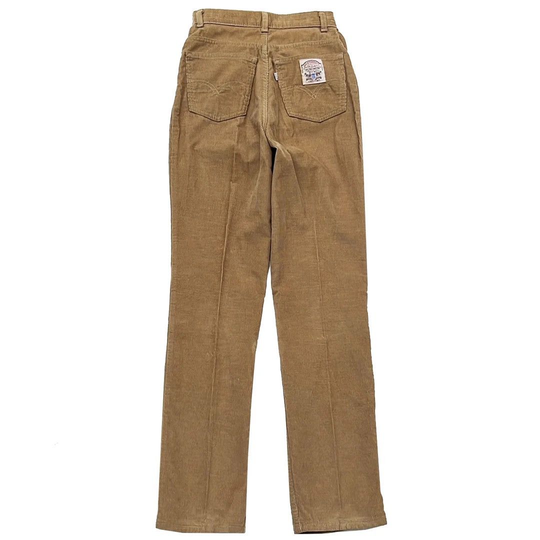Levi's × Vintage Levi’s 1970 70s Vintage Brown Corduroy USA Made Unisex Pants Size 25" / US 0 / IT 36 - 1 Thumbnail