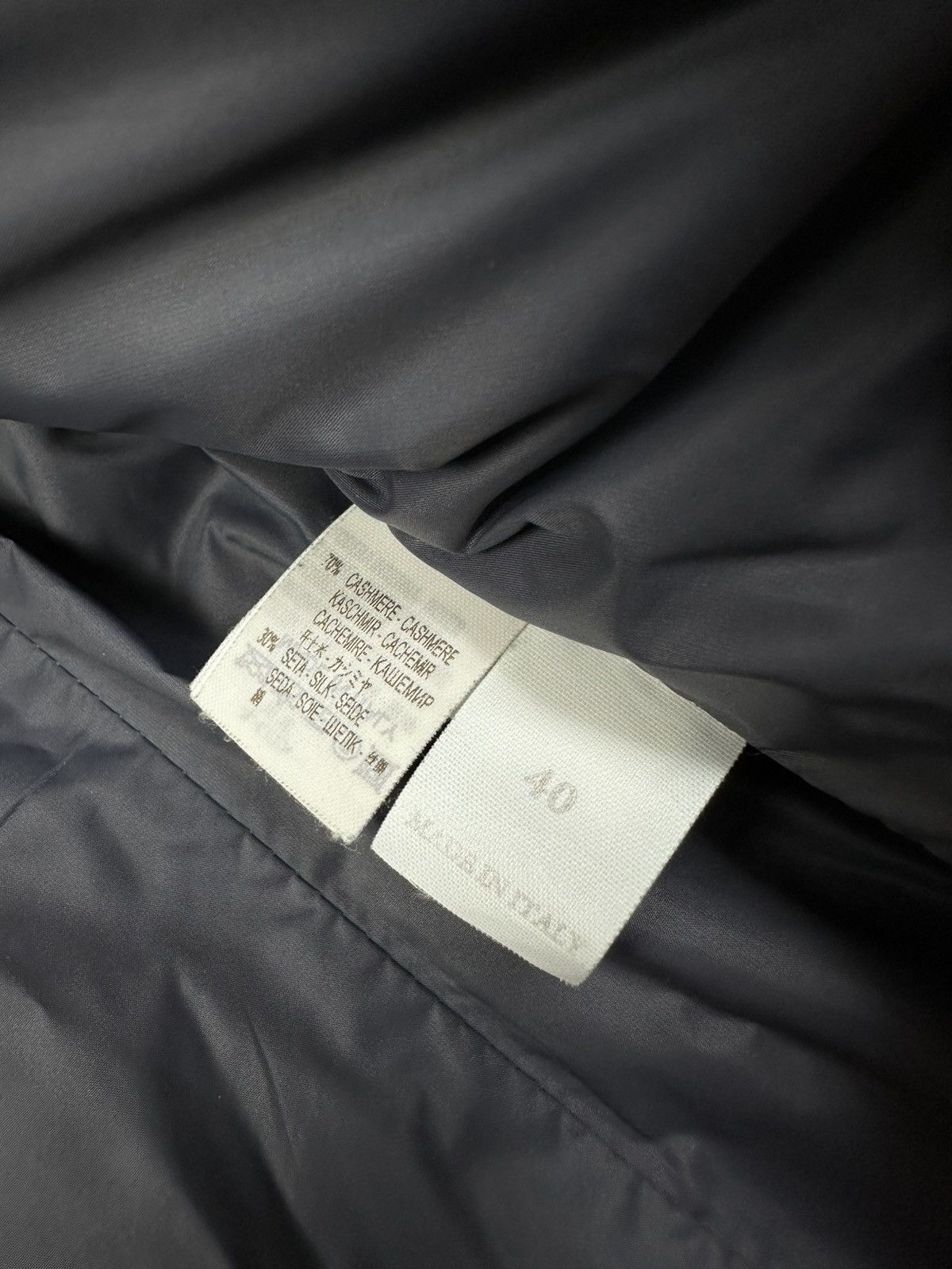 Brunello Cucinelli Brunello Cucinelli Cashmere Silk Jaket Size S / US 4 / IT 40 - 10 Thumbnail
