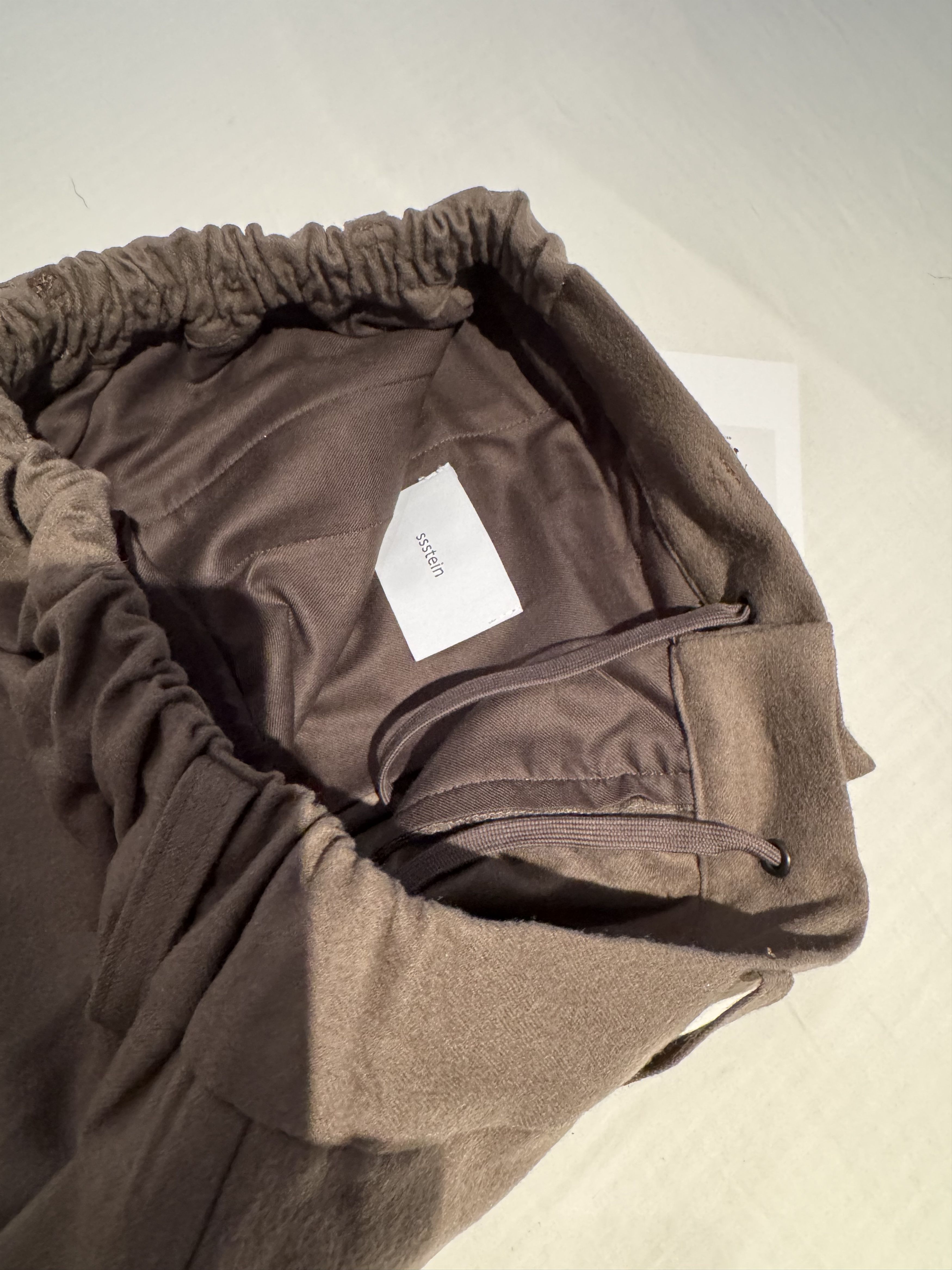 Stein SSSTEIN /Stein TWO TUCK EASY TROUSERS pants S dark beige NWT Size US 27 - 13 Thumbnail