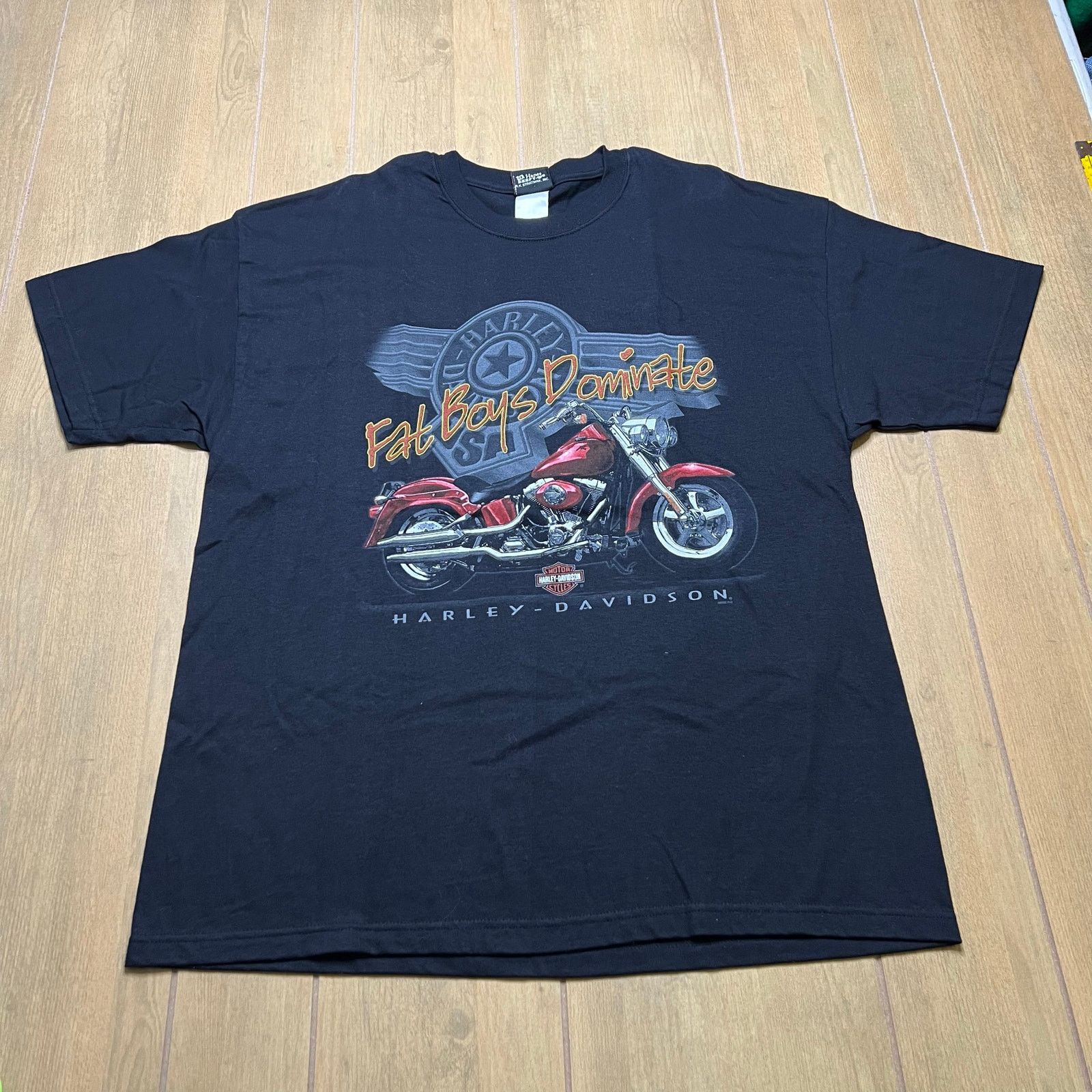 Harley Davidson Vintage Harley Davidson Fat Boy Savannah Georgia T-Shirt XL Size US XL / EU 56 / 4 - 1 Thumbnail