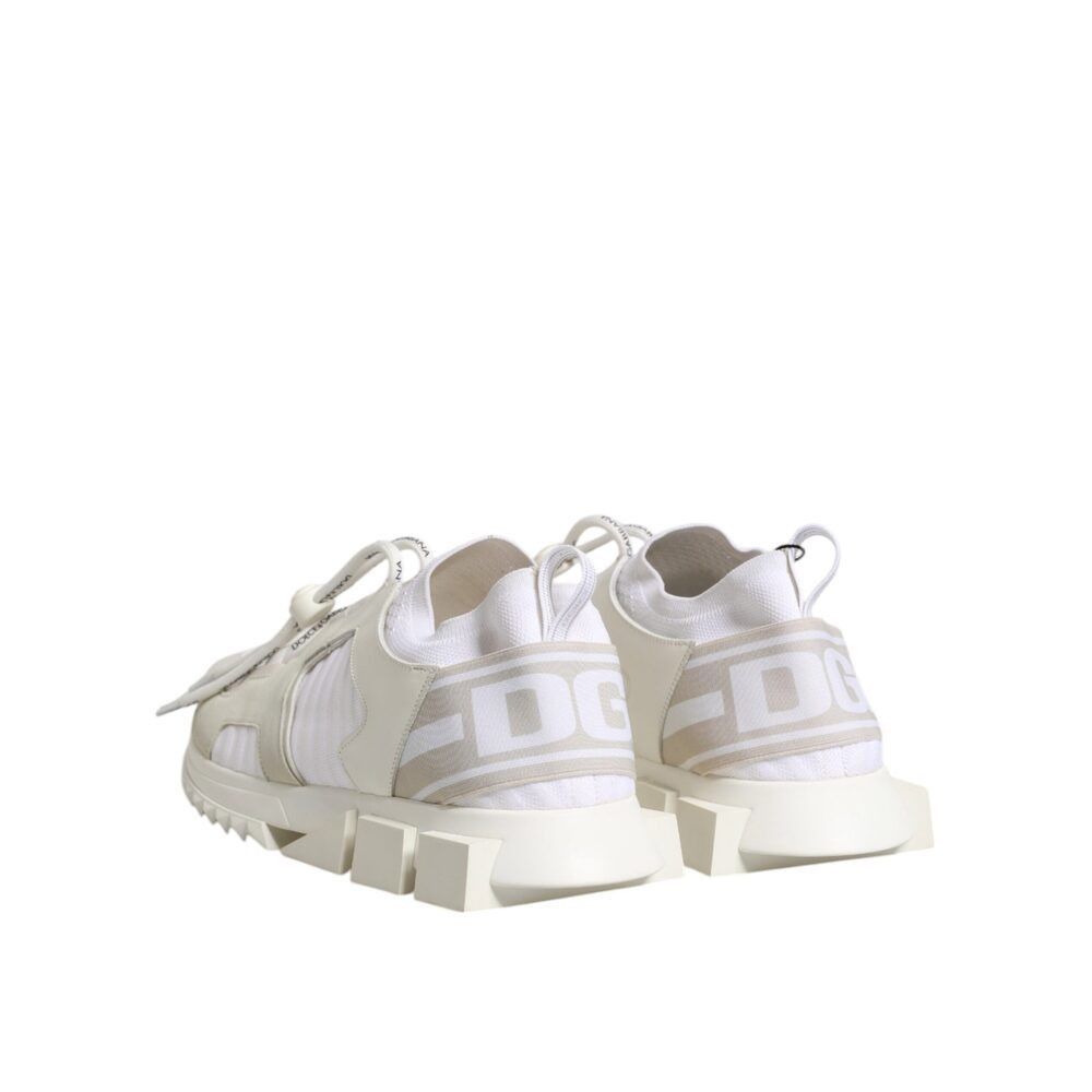 Dolce & Gabbana Dolce & Gabbana White Mesh Sorrento Trekking Sneakers Shoes Size US 9 / EU 42 - 5 Thumbnail