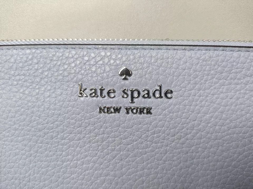 Kate Spade Kate Spade New York L-Zip Leather Wristlet T-0011 Size ONE SIZE - 5 Thumbnail