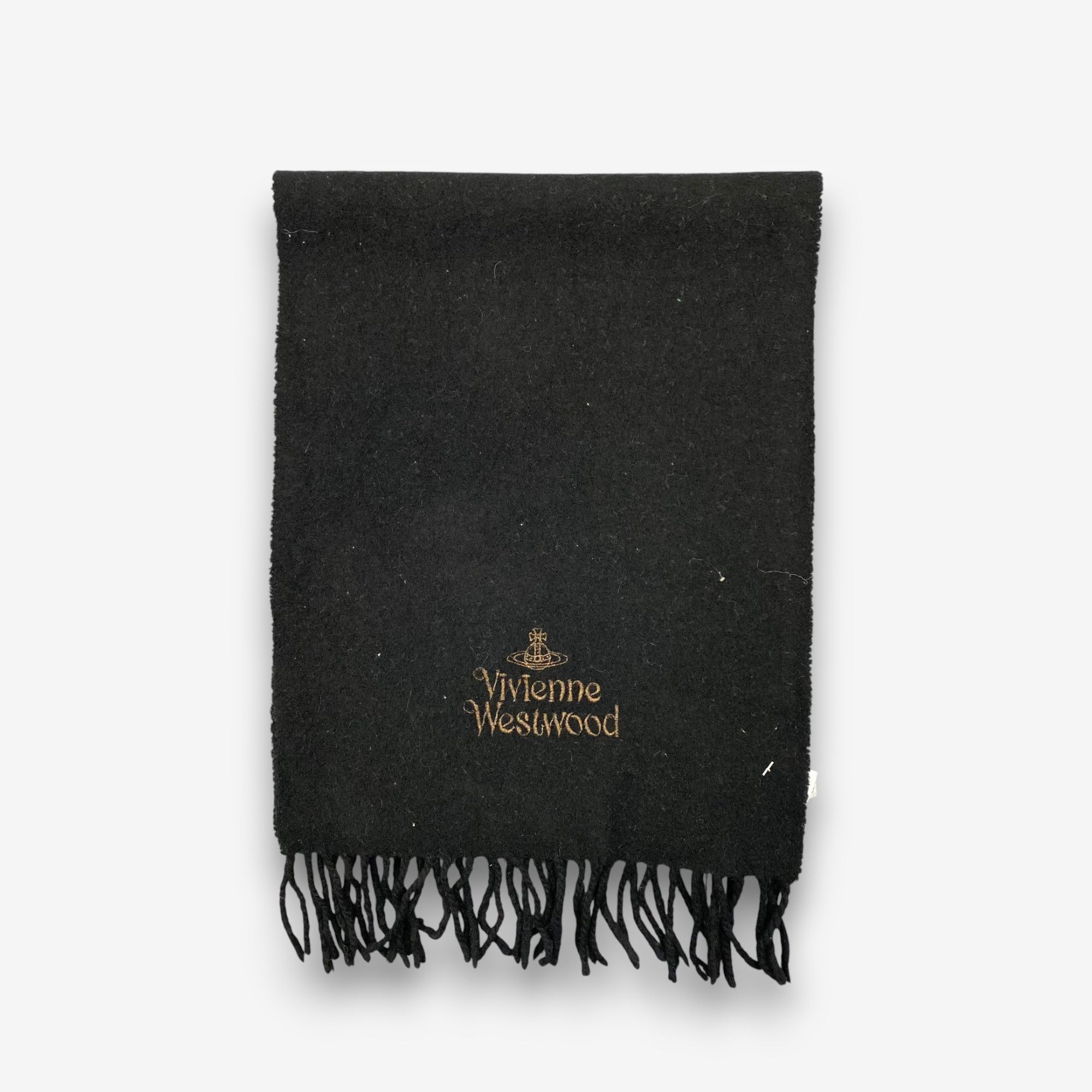 Vivienne Westwood Vintage Vivienne Westwood Scarf Muffler Orbs Wool Scarves Size ONE SIZE - 2 Thumbnail