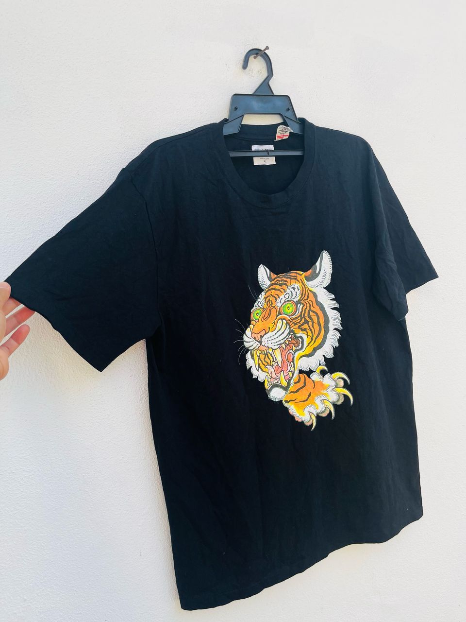 Japanese Brand × Wacko Maria Vintage Wakco Maria Tiger Head Big Logo Fashion Style Size US XL / EU 56 / 4 - 5 Thumbnail