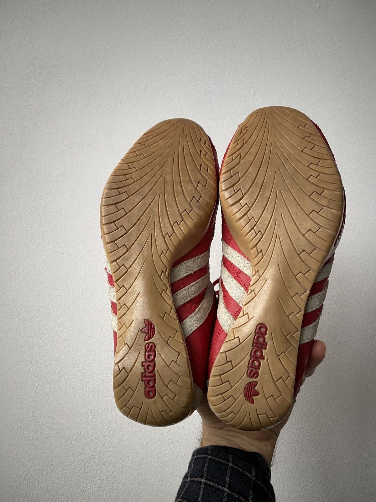 Adidas Vintage Adidas Tuscany Goodyear Racing Shoes Red US5/UK4.5 Size US 5 / IT 35 - 7 Thumbnail
