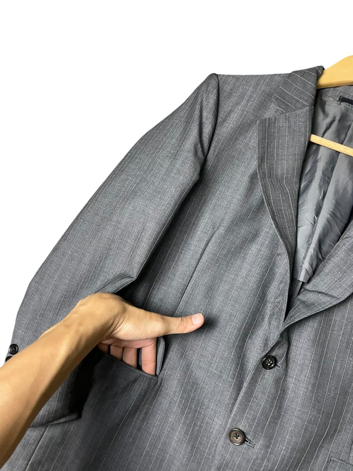 Burberry Prorsum × Designer × Vintage Burberry Prorsum Vintage Stripe Blazer (59) Size US XS / EU 42 / 0 - 4 Thumbnail