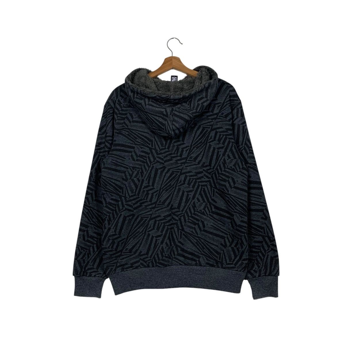 DC DC SHOES Fleece Lined Zipper Hoodie Sweatshirt #2555-C115 Size US M / EU 48-50 / 2 - 7 Thumbnail