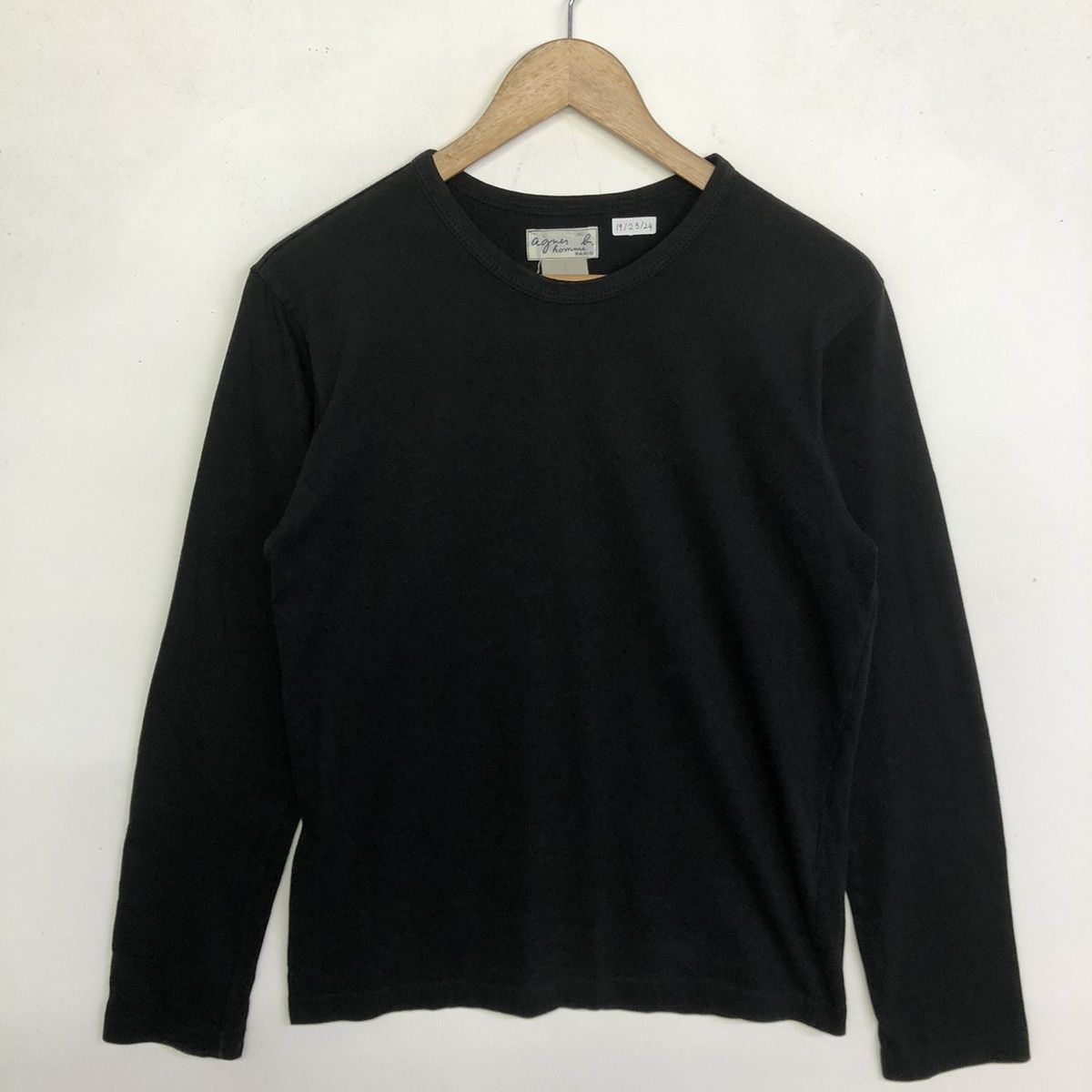 Designer × Vintage × agnes b. Vintage Agnes.B Homme Paris Long Sleeve Tshirt Size US S / EU 44-46 / 1 - 4 Thumbnail