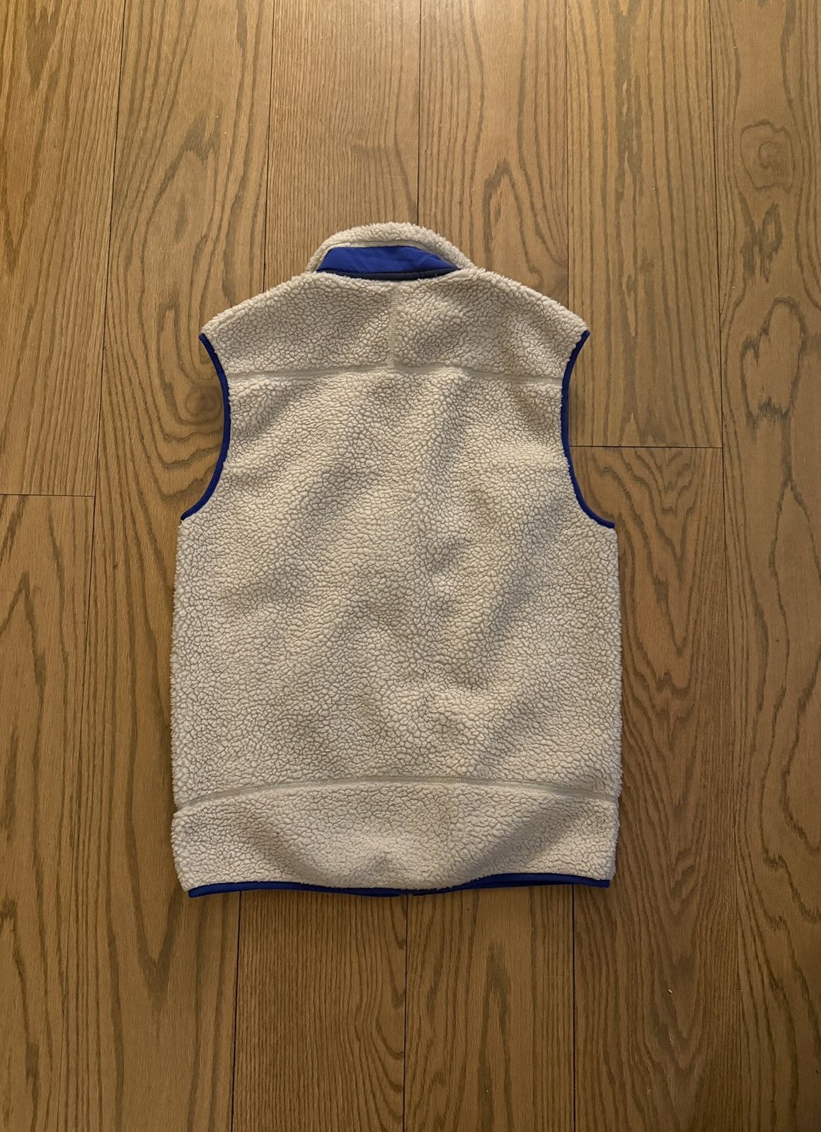 Patagonia Patagonia Retro X Vest size M Beige and Blue Size US M / EU 48-50 / 2 - 2 Thumbnail