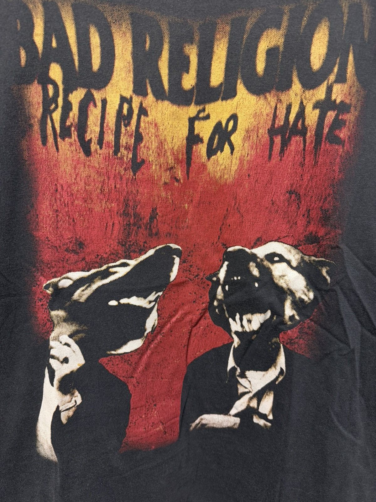 Band Tees Bad Religion Vintage 90’s Recipe For Hate Promo Tee Size US M / EU 48-50 / 2 - 2 Thumbnail