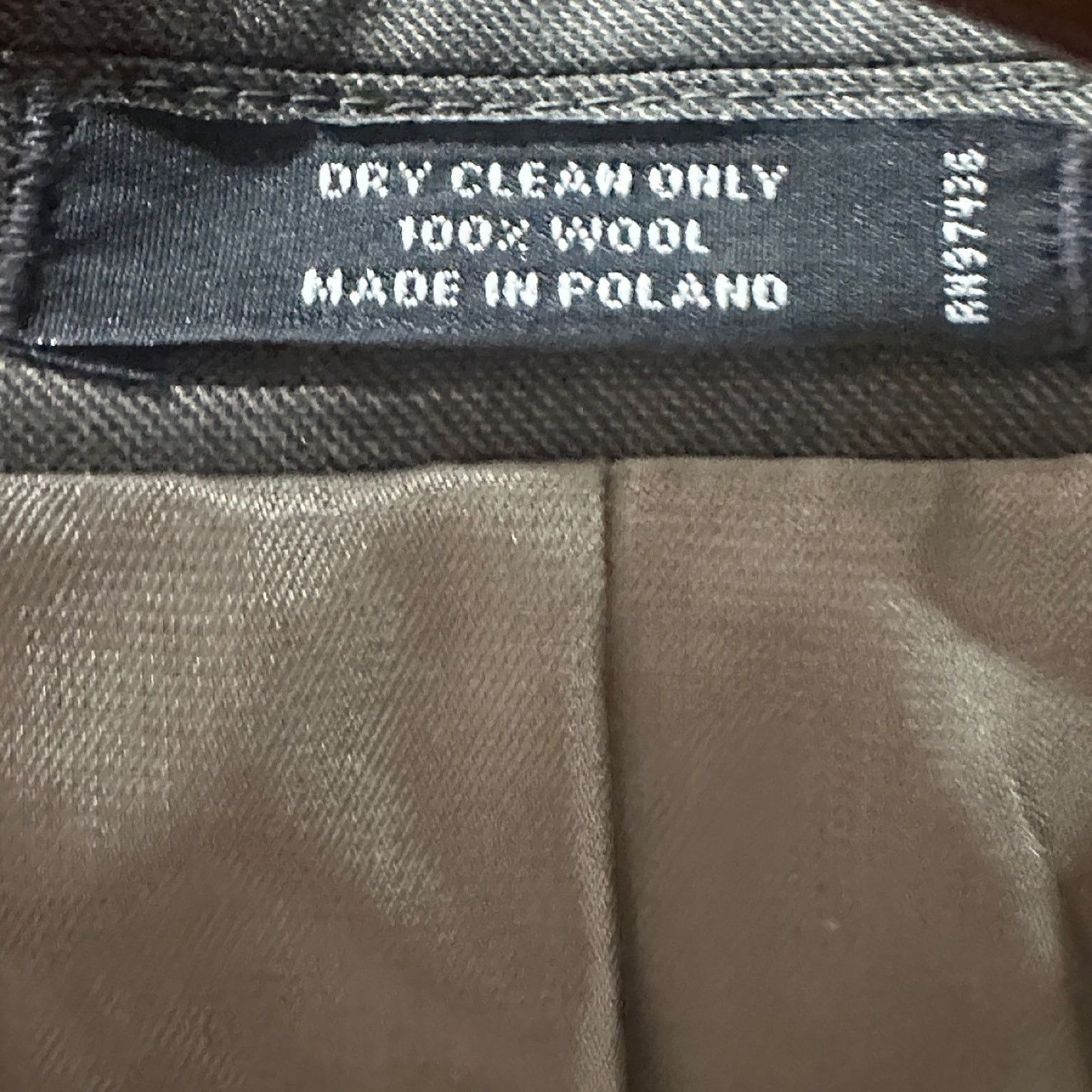 John Weitz John Weitz Blazer Mens Brown 100% Wool 3-Button Sport Coat Size 48L - 7 Thumbnail