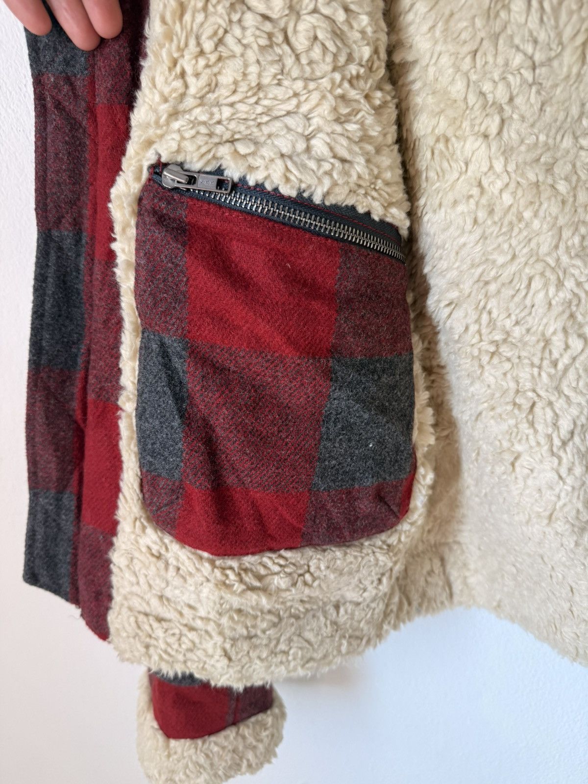Diesel Black Gold DIESEL BOMBER JACKET SHADOW PLAID SHERPA Size US S / EU 44-46 / 1 - 14 Thumbnail