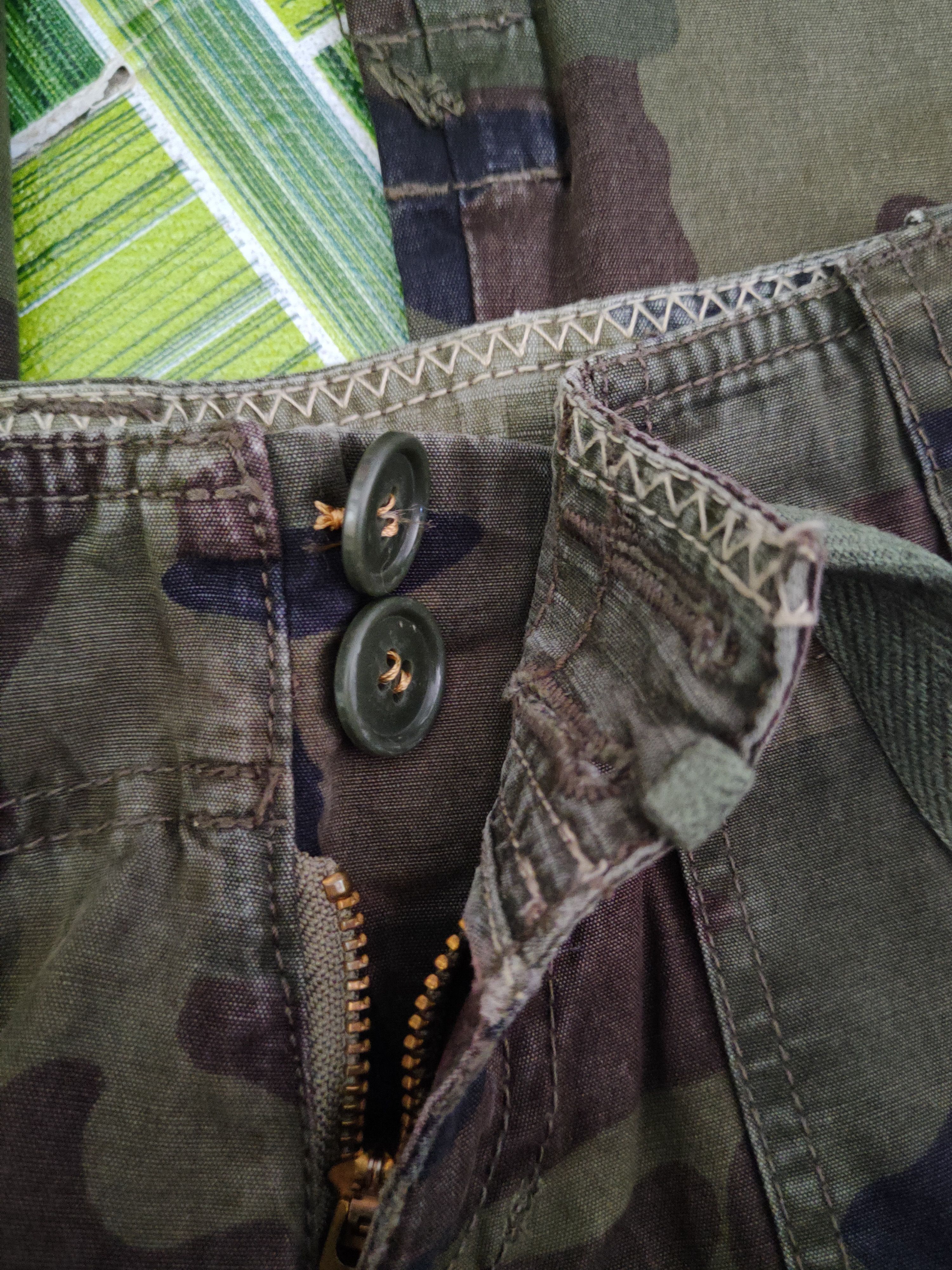 Alpha Industries DL Alpha Industries Camouflage Multipocket Cargo Pants #2348 Size 26" / US 2 / IT 38 - 17 Thumbnail