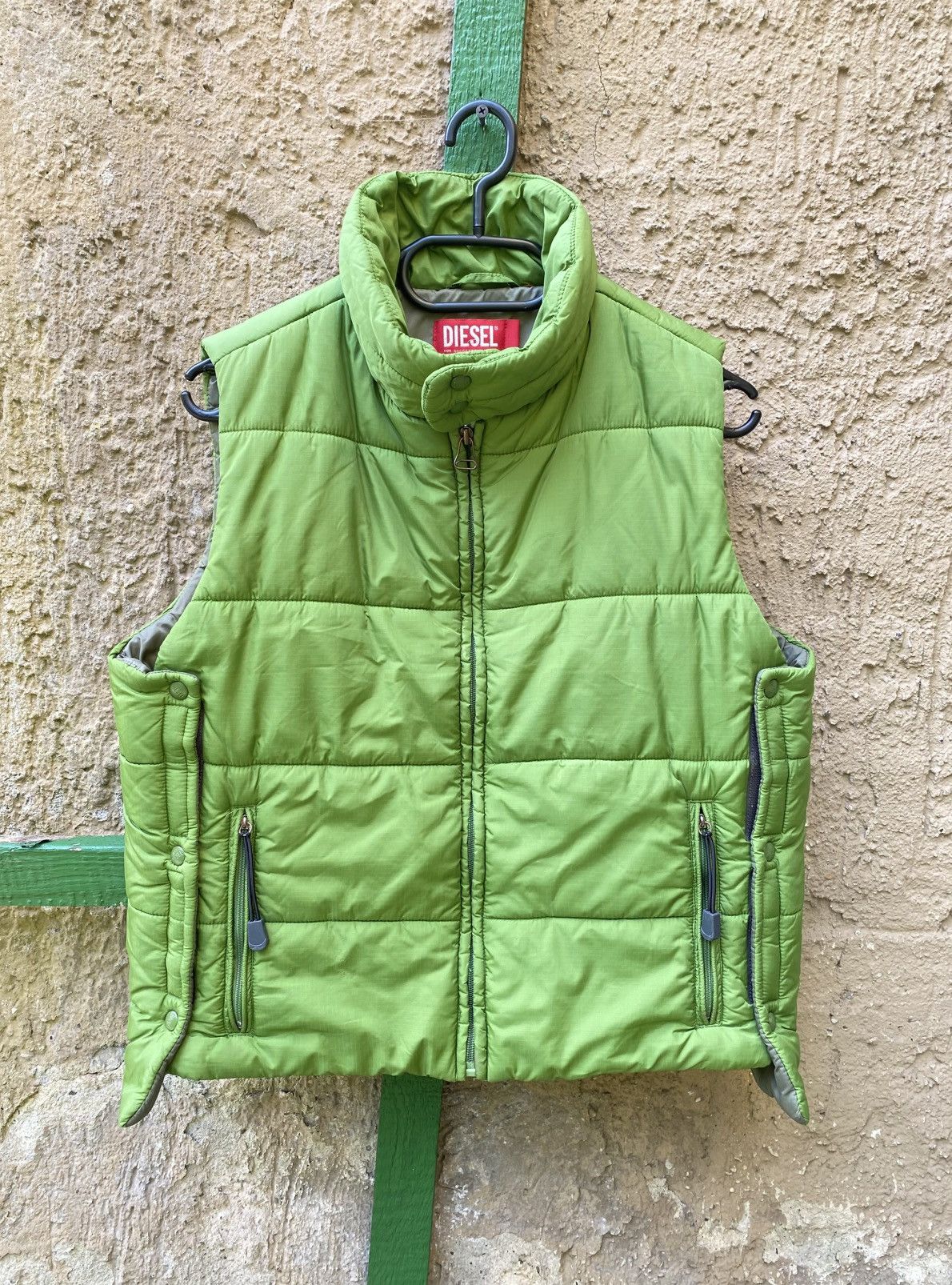 Diesel Diesel Industry Insulated Vest Jacket Y2K Vintage Size L / US 10 / IT 46 - 1 Thumbnail