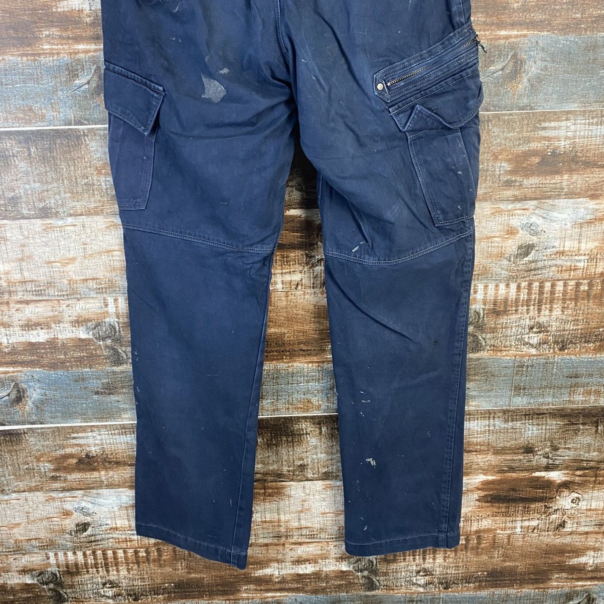 Japanese Brand DL Tora Dark Blue Cargo Multipocket Pants #C970 Size US 28 / EU 44 - 17 Thumbnail