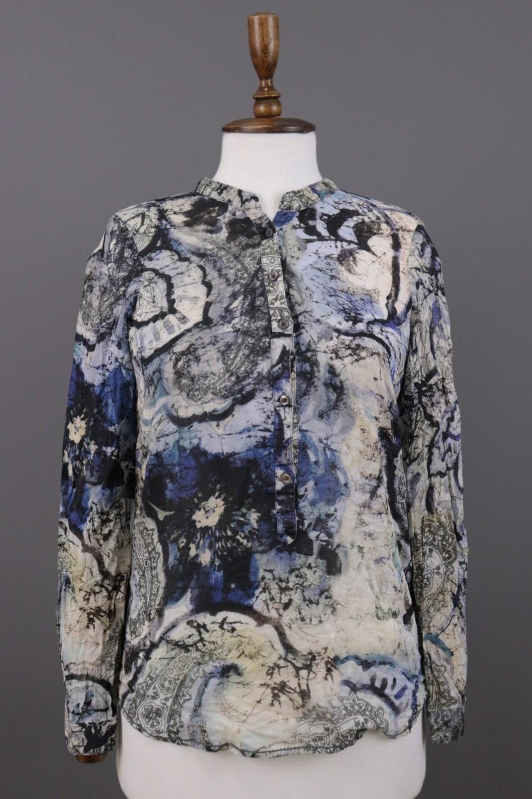 Heliot Emil Emily Van Den Bergh Multicolor Floral Blouse Shirt Sz 38 / M Size M / US 6-8 / IT 42-44 - 1 Thumbnail