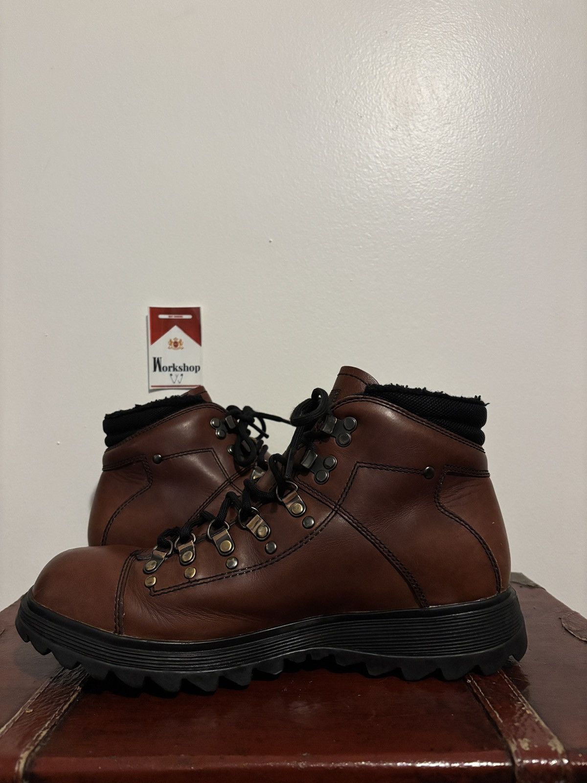 Prada Prada Hiking Boots / Vintage Linea Rossa Sport Linea Rossa Size US 8.5 / EU 41-42 - 4 Thumbnail