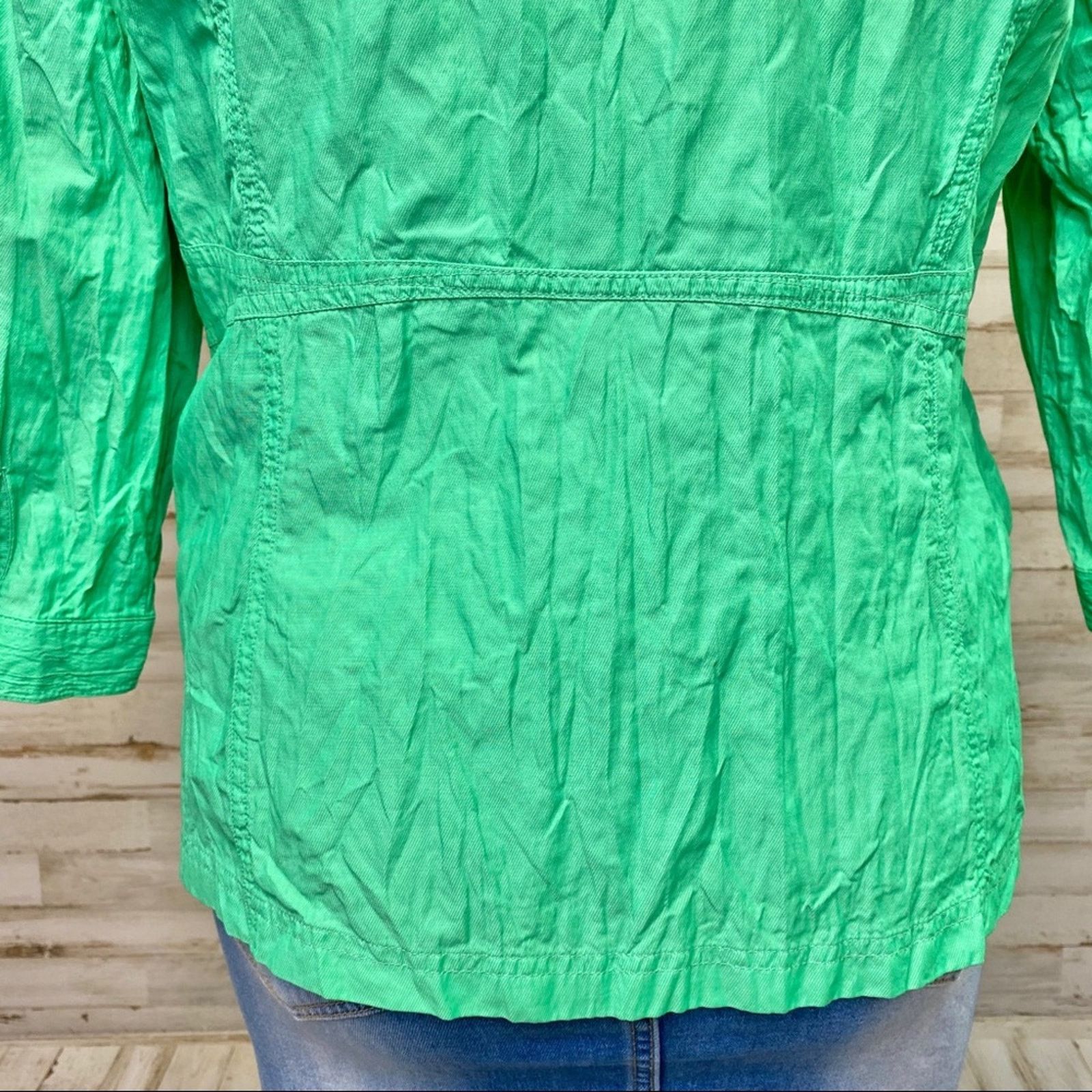 Chicos Zenergy by Chico’s Hayden Crinkle Jacket Size Chico's 2 or L Size L / US 10 / IT 46 - 11 Thumbnail