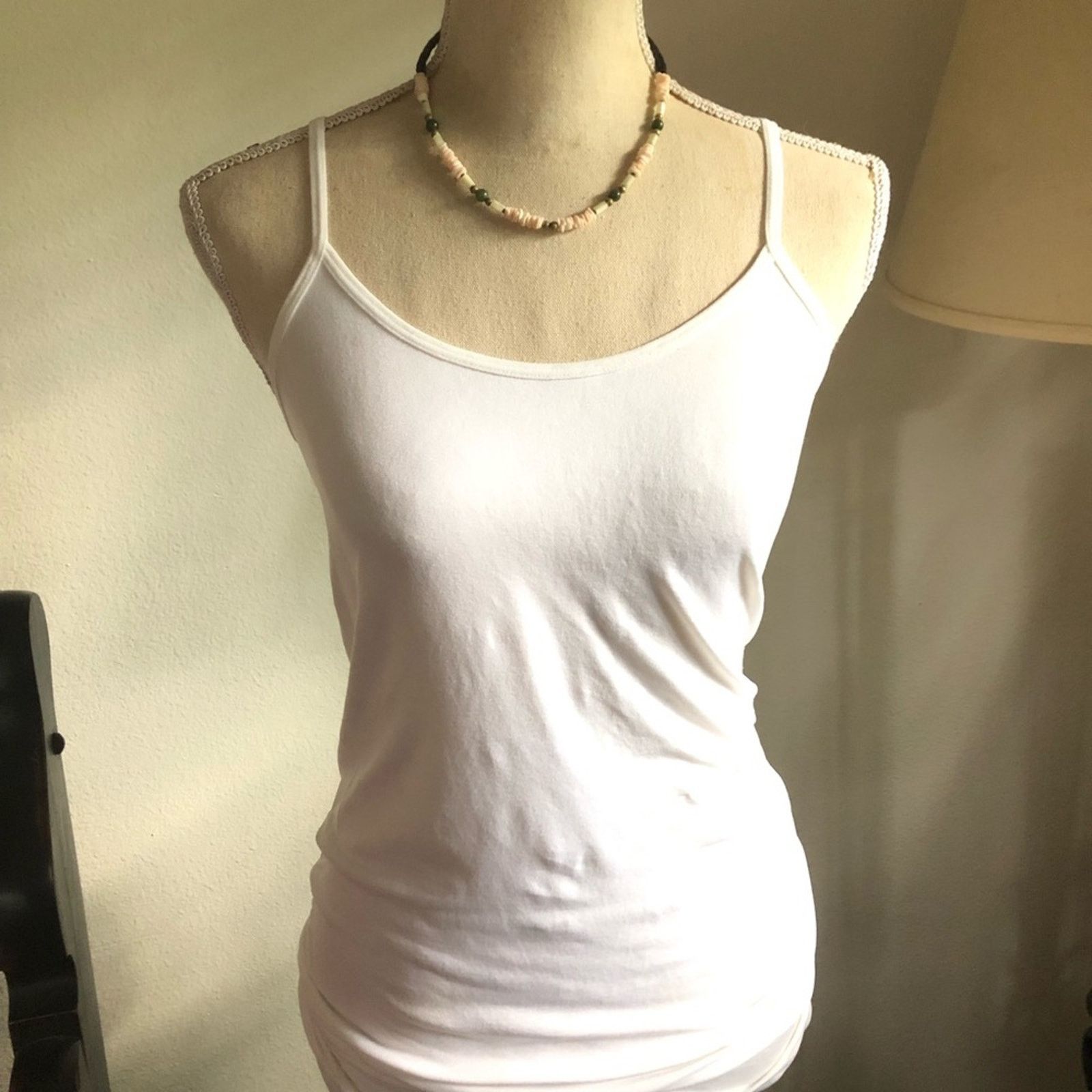 Vintage Vintage 70s boho stone jade coral choker necklace Size ONE SIZE - 5 Thumbnail