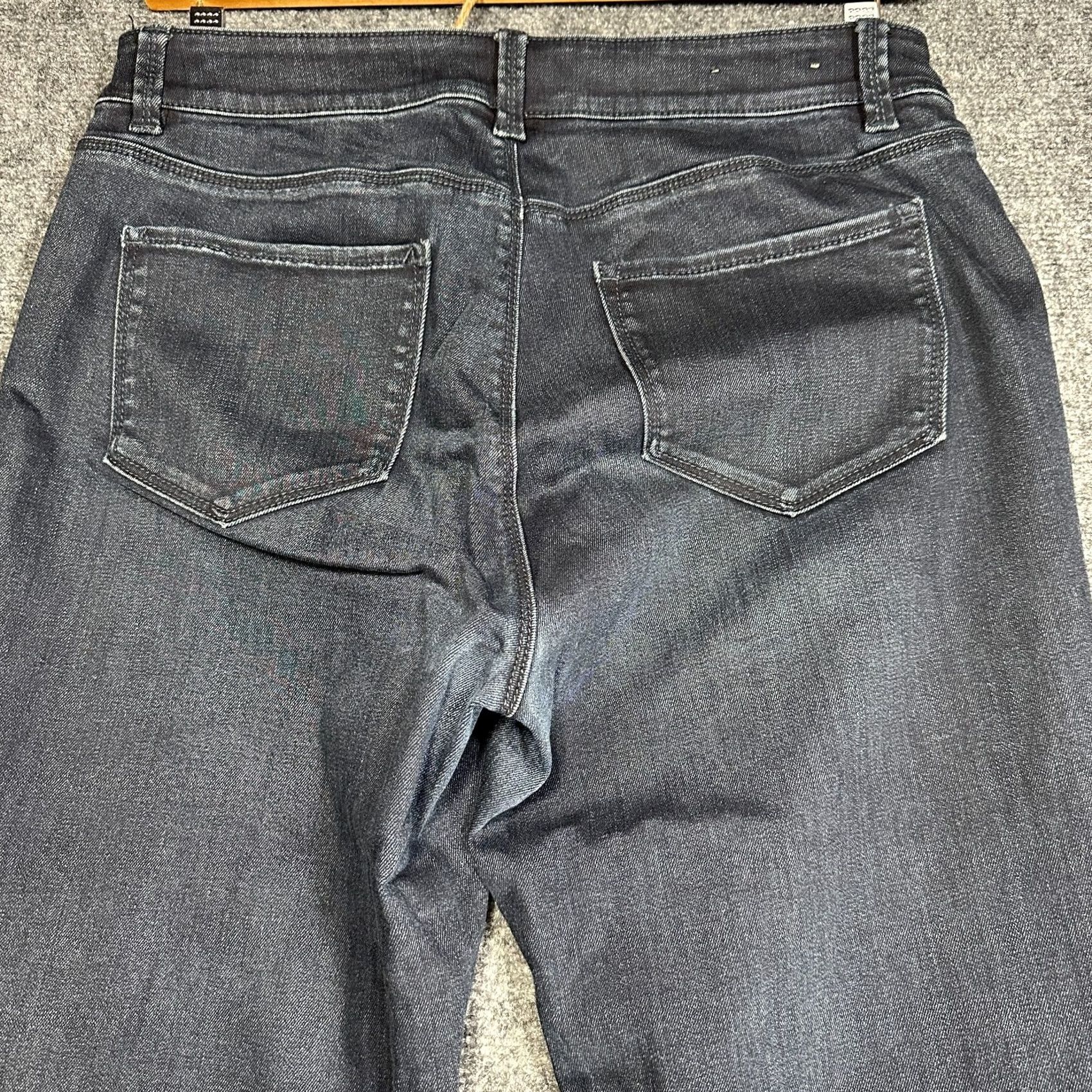Ann Taylor Ann Taylor Jeans Womens 10 The Skinny Curvy Fit Dark Wash Cotton Stretch Pockets Size 30" / US 8 / IT 44 - 7 Thumbnail