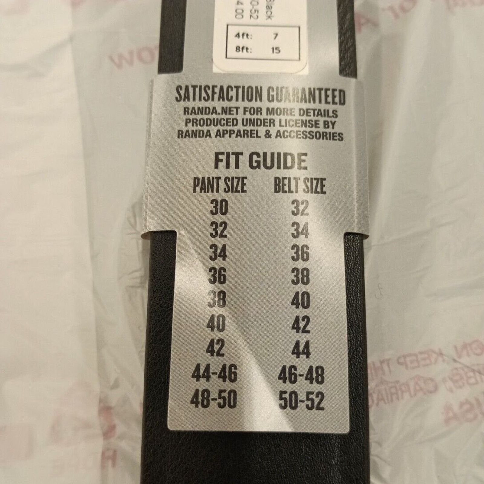 Dickies Dickies Belt Men's 50-52 Brown Black Two-In-One Reversible Size 46 - 4 Thumbnail