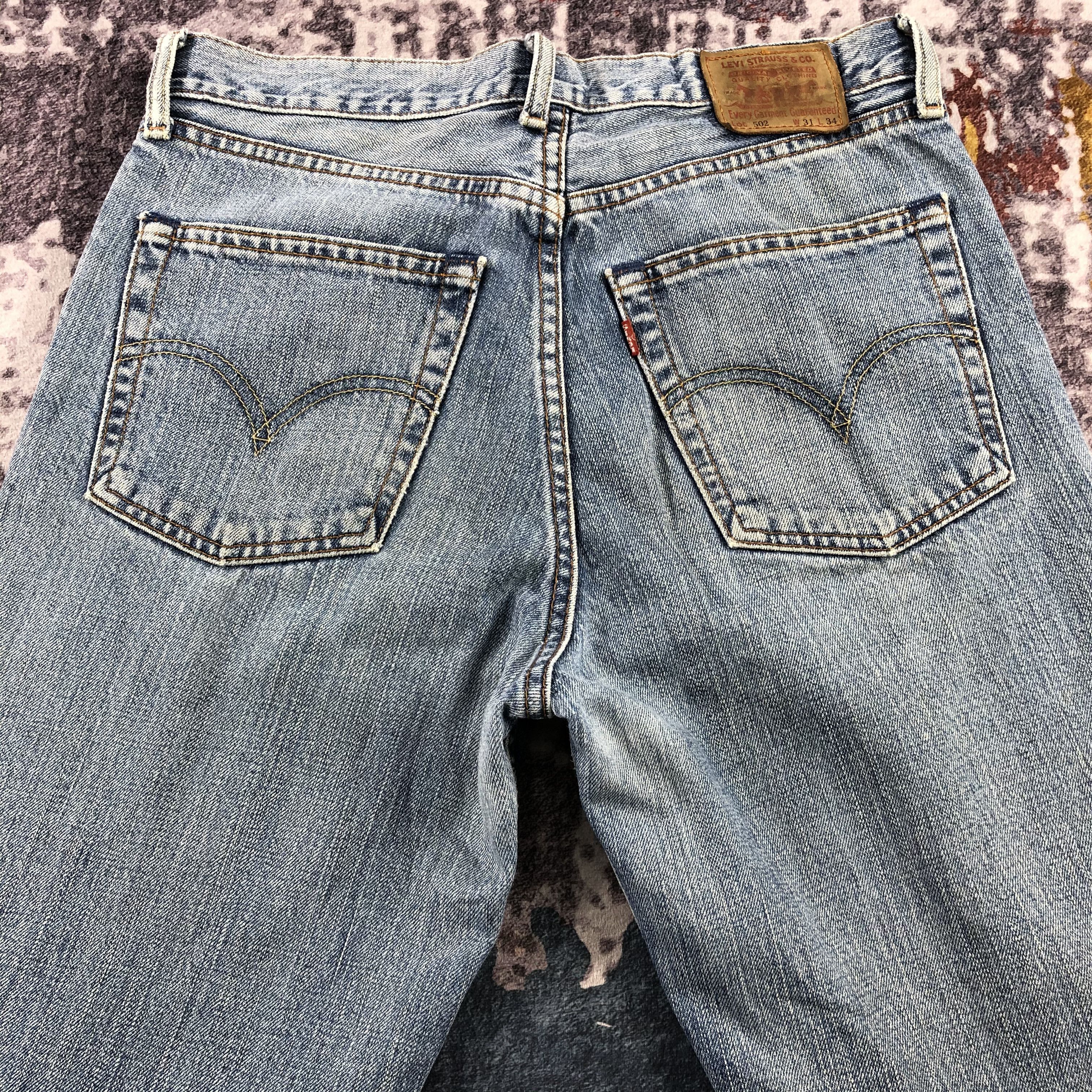 Levi's × Vintage Vintage Light Wash Levis 502 Jeans-JM2728 Size US 31 - 6 Thumbnail