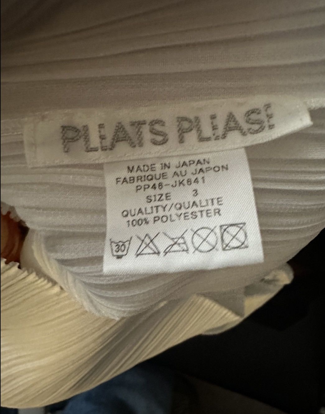 Issey Miyake × Pleats Please Issey Miyake Top Issey Miyake pleats please Size M / US 6-8 / IT 42-44 - 4 Thumbnail