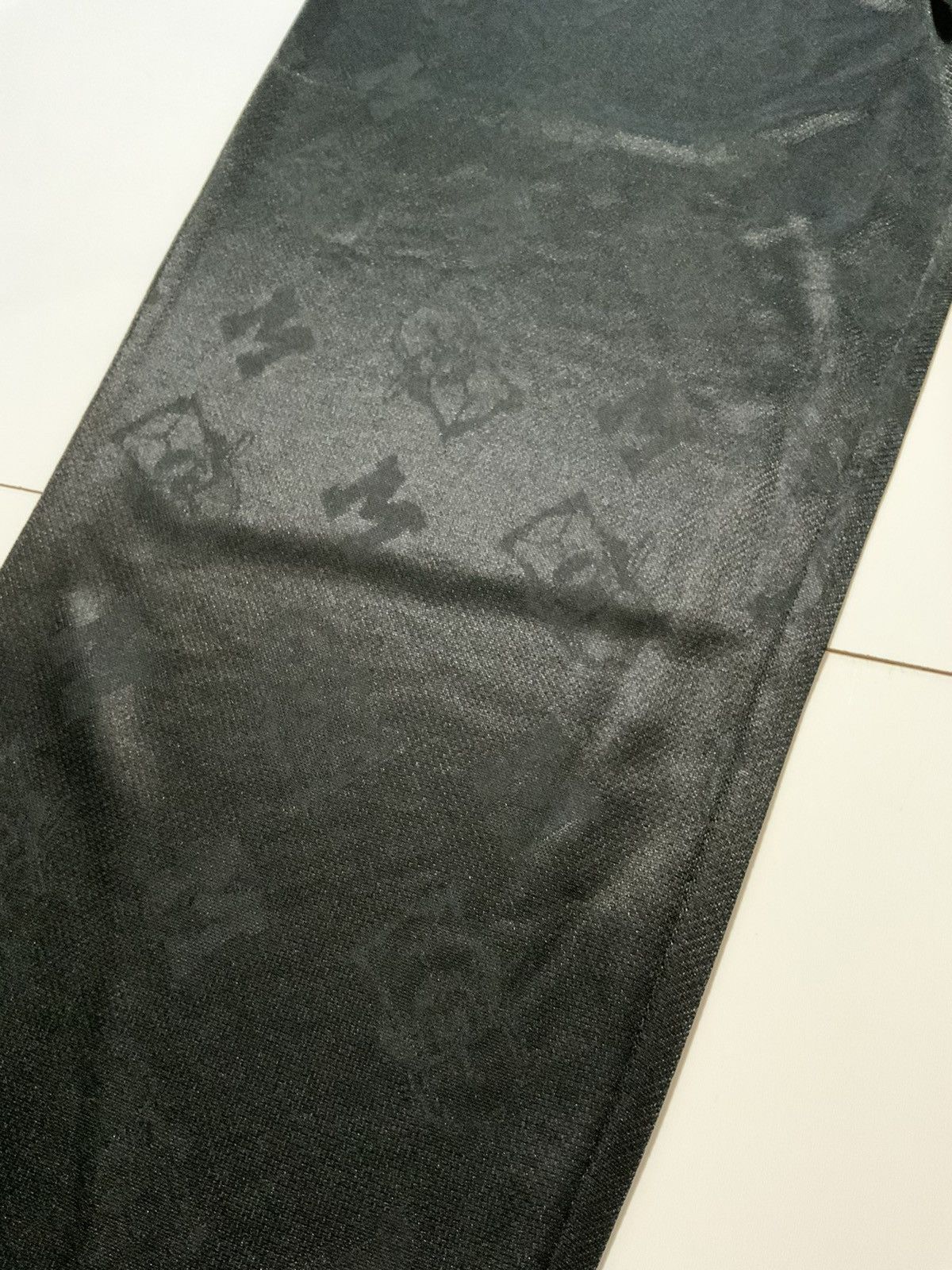 Vintage Vintage Y2K Meoshe Monogram Dog Wide Leg Track Sweat Pants Size US 34 / EU 50 - 8 Thumbnail