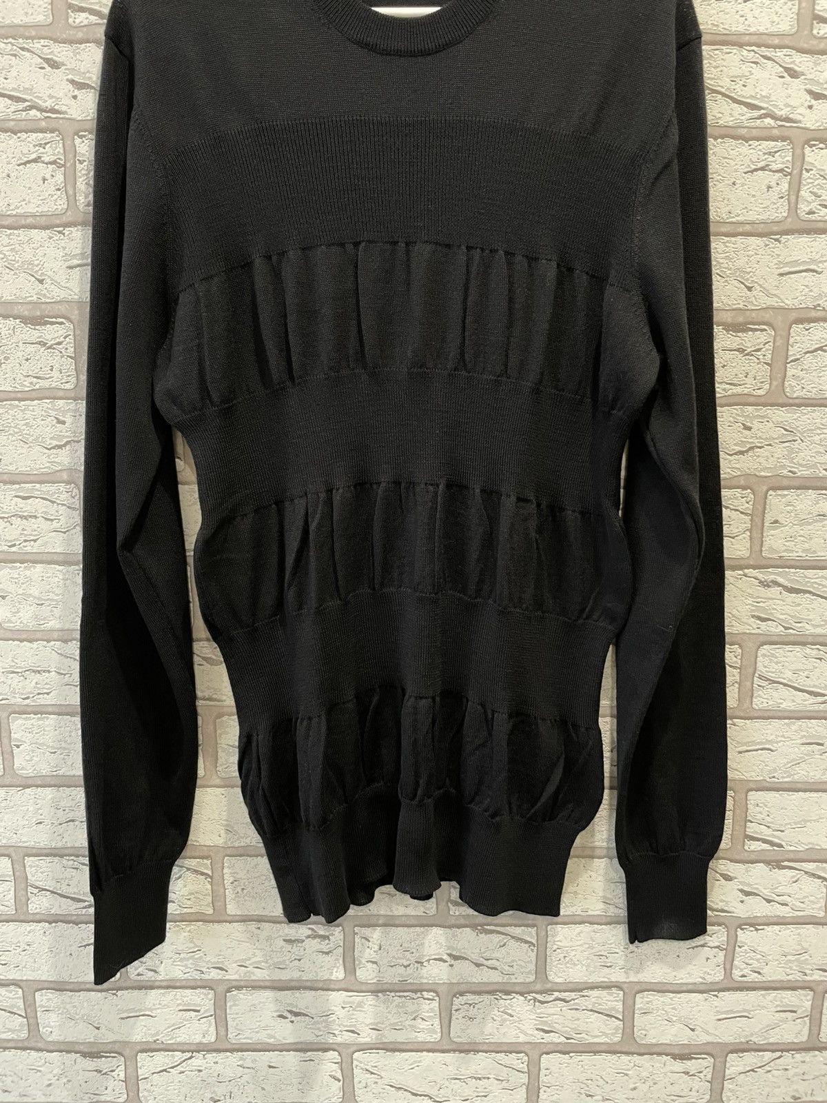 Japanese Brand T/SEHNE Thomas Sehne A/W 19 Collection Wool Sweater Pullover Size US M / EU 48-50 / 2 - 7 Thumbnail