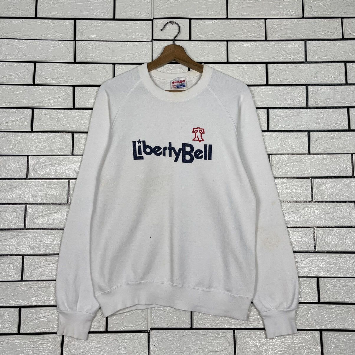 Japanese Brand Vintage Liberty Bell Big Logo Sweatshirt Size US M / EU 48-50 / 2 - 1 Thumbnail