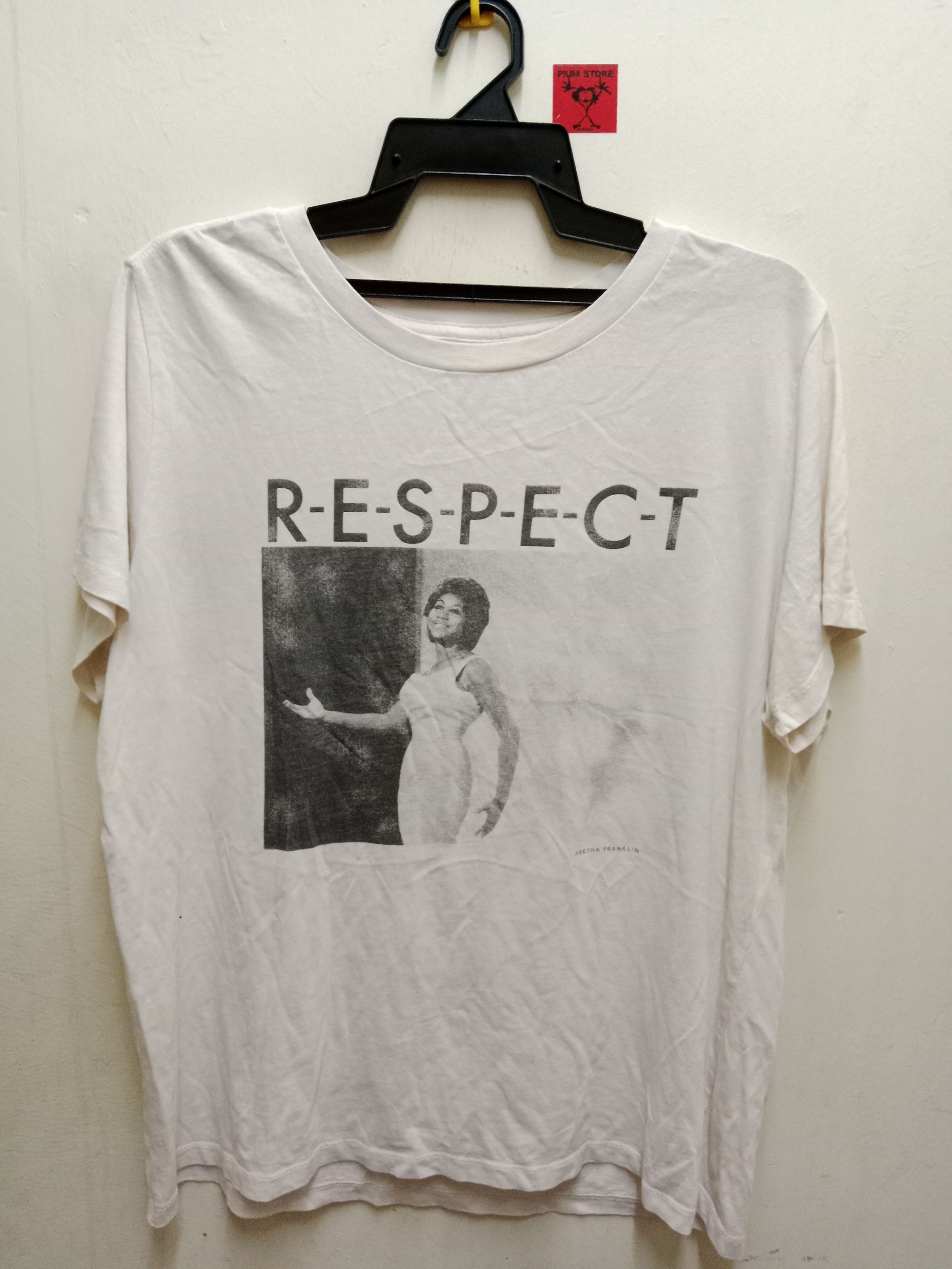 Band Tees × Vintage Aretha Franklin Size US L / EU 52-54 / 3 - 1 Thumbnail