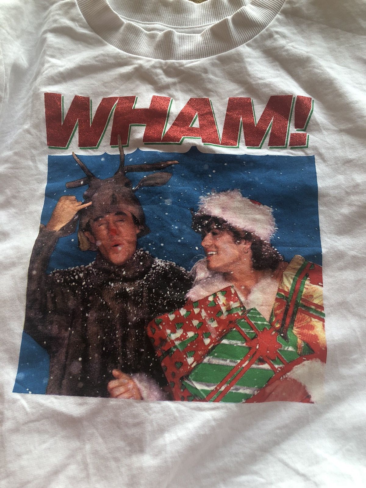 Other × Vintage RARE WHAM CHRISTMAS MOVIE QUALITY CREWNECK SWEATSHIRT Size US S / EU 44-46 / 1 - 2 Thumbnail